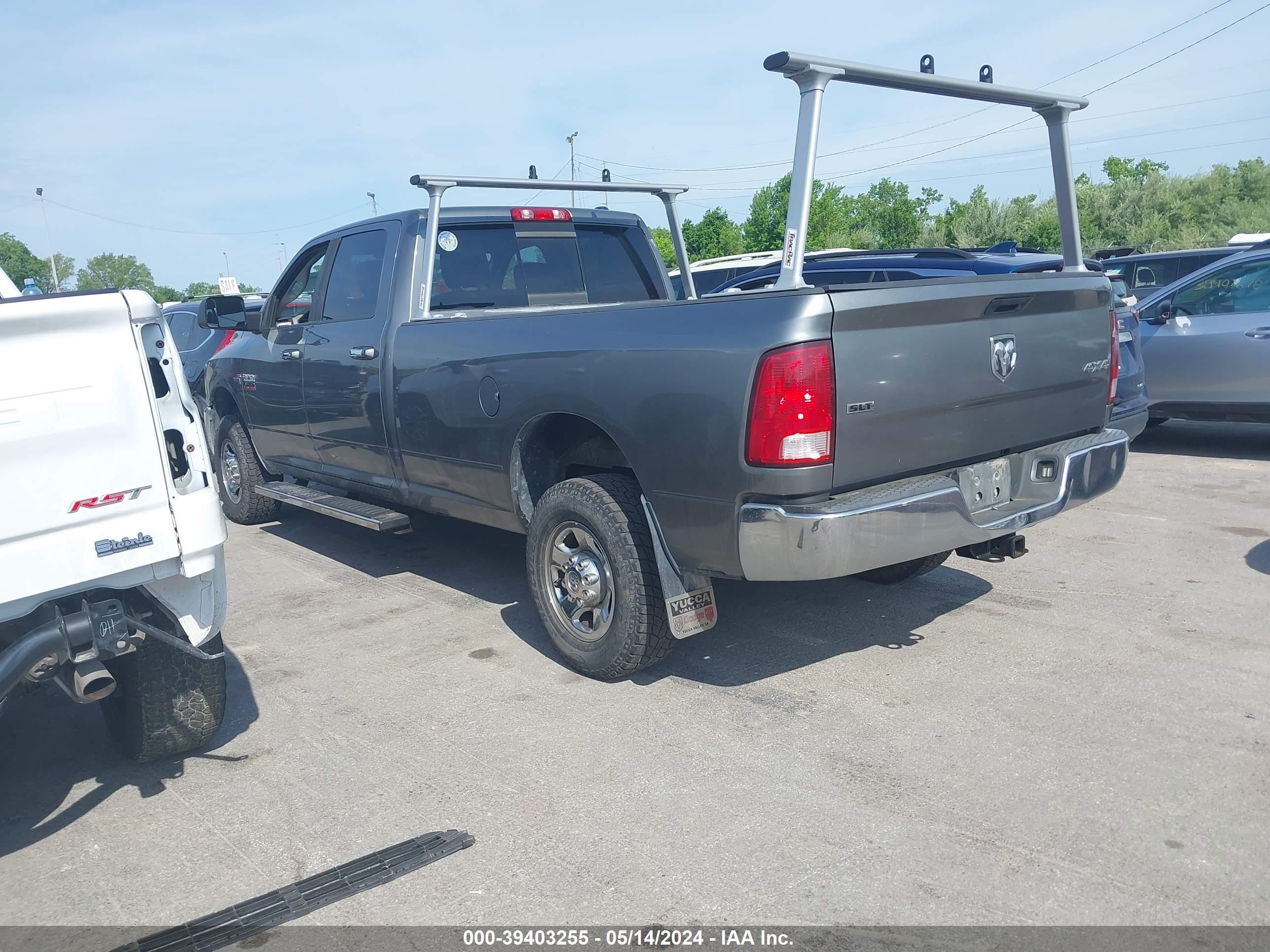 2012 Ram 2500 Slt vin: 3C6TD5JT5CG147204