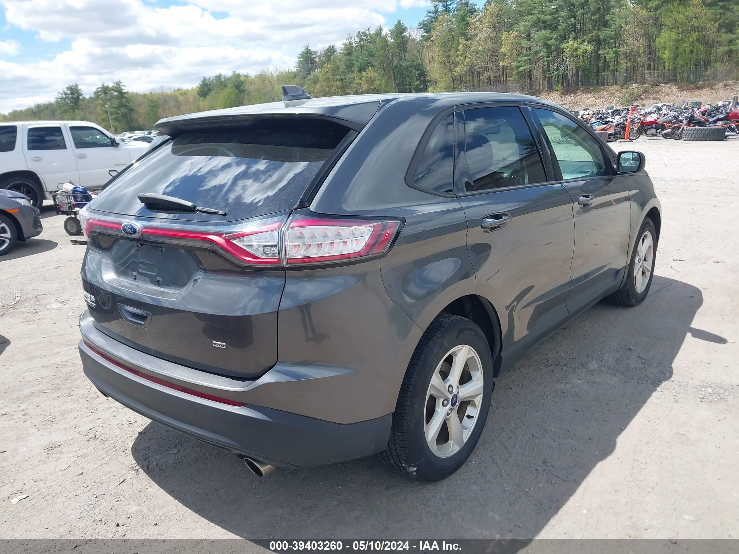 2016 Ford Edge Se vin: 2FMPK4G93GBB29164