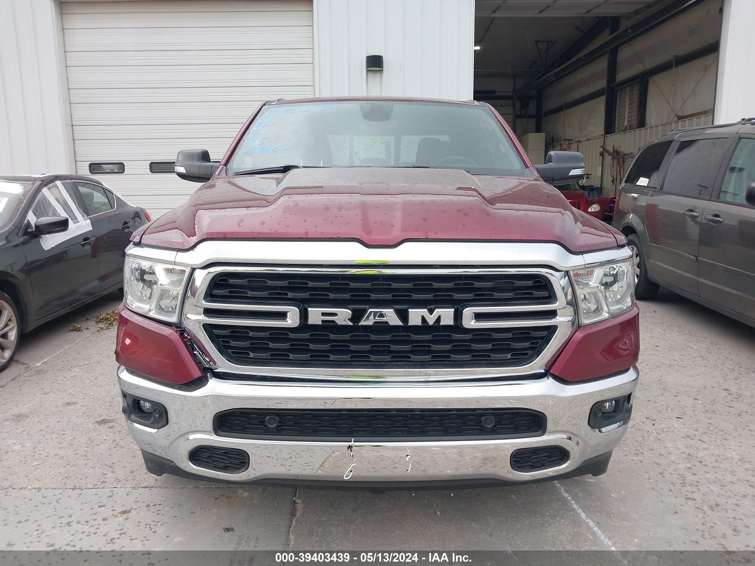 2022 Ram 1500 Big Horn/Lone Star vin: 1C6RREBGXNN451507