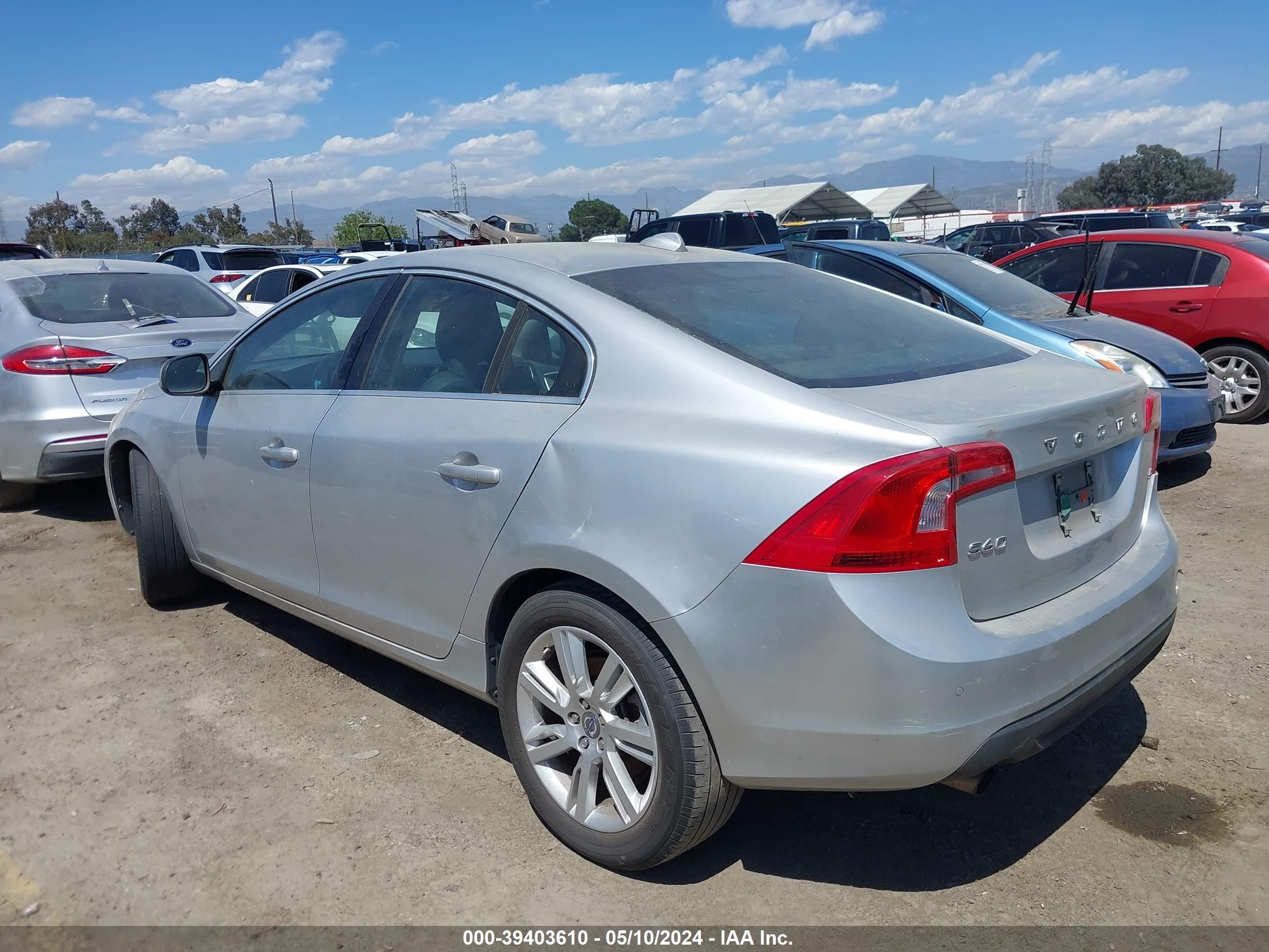 2012 Volvo S60 T5 vin: YV1622FS0C2040350