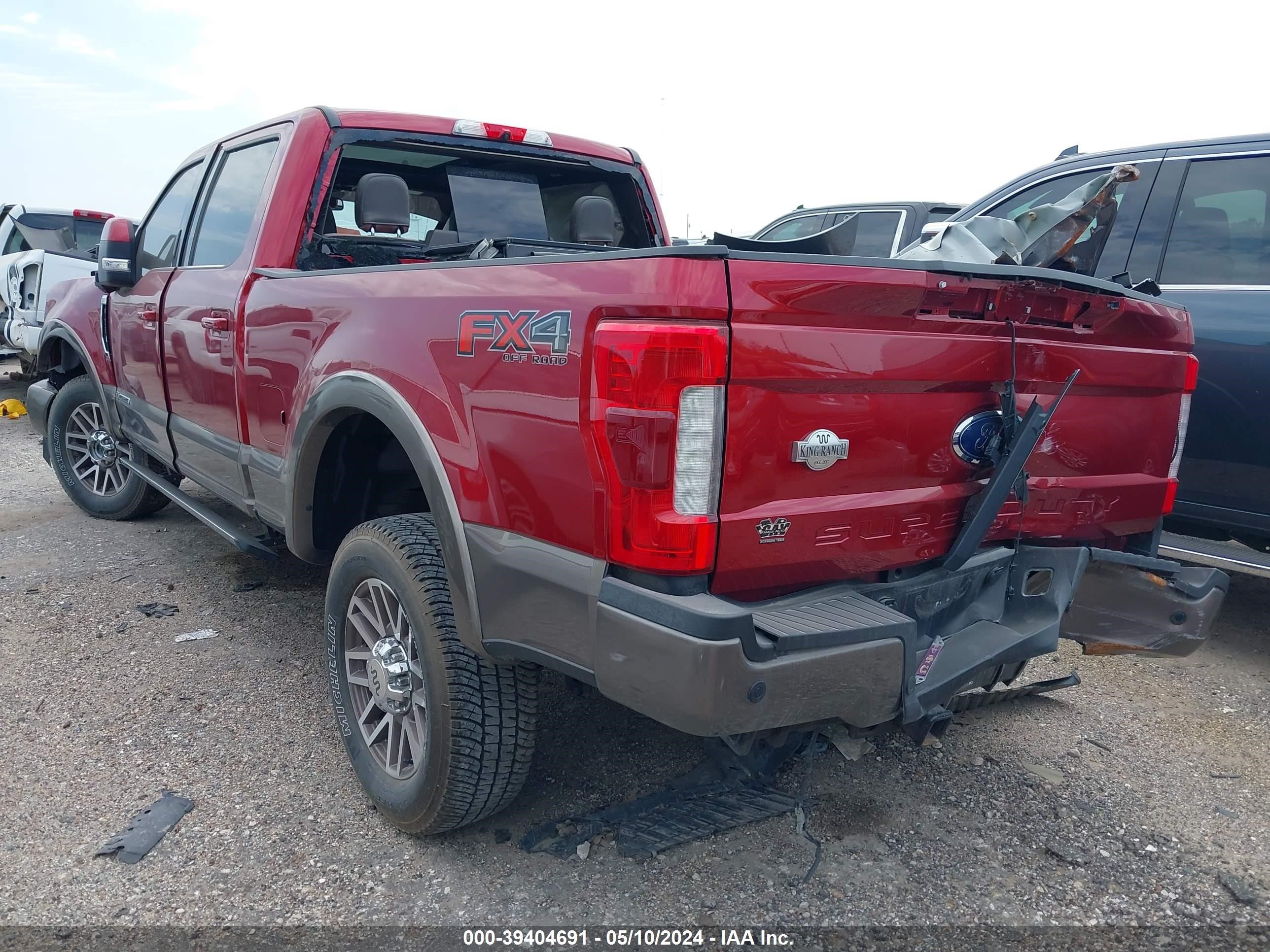 2019 Ford F-250 King Ranch vin: 1FT7W2BT5KEF76818