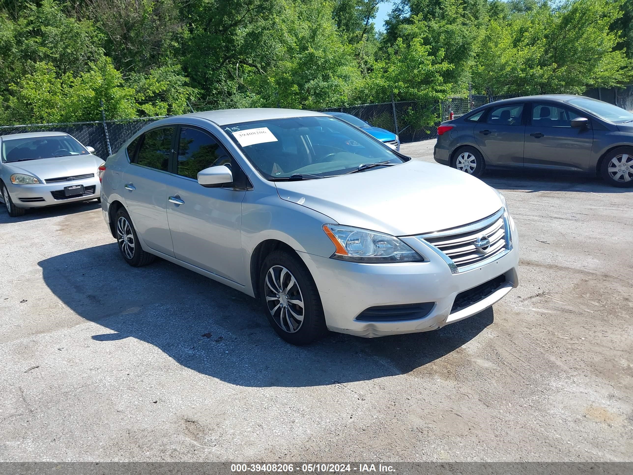 2015 Nissan Sentra Fe+ S/S/Sl/Sr/Sv vin: 3N1AB7AP8FL663673