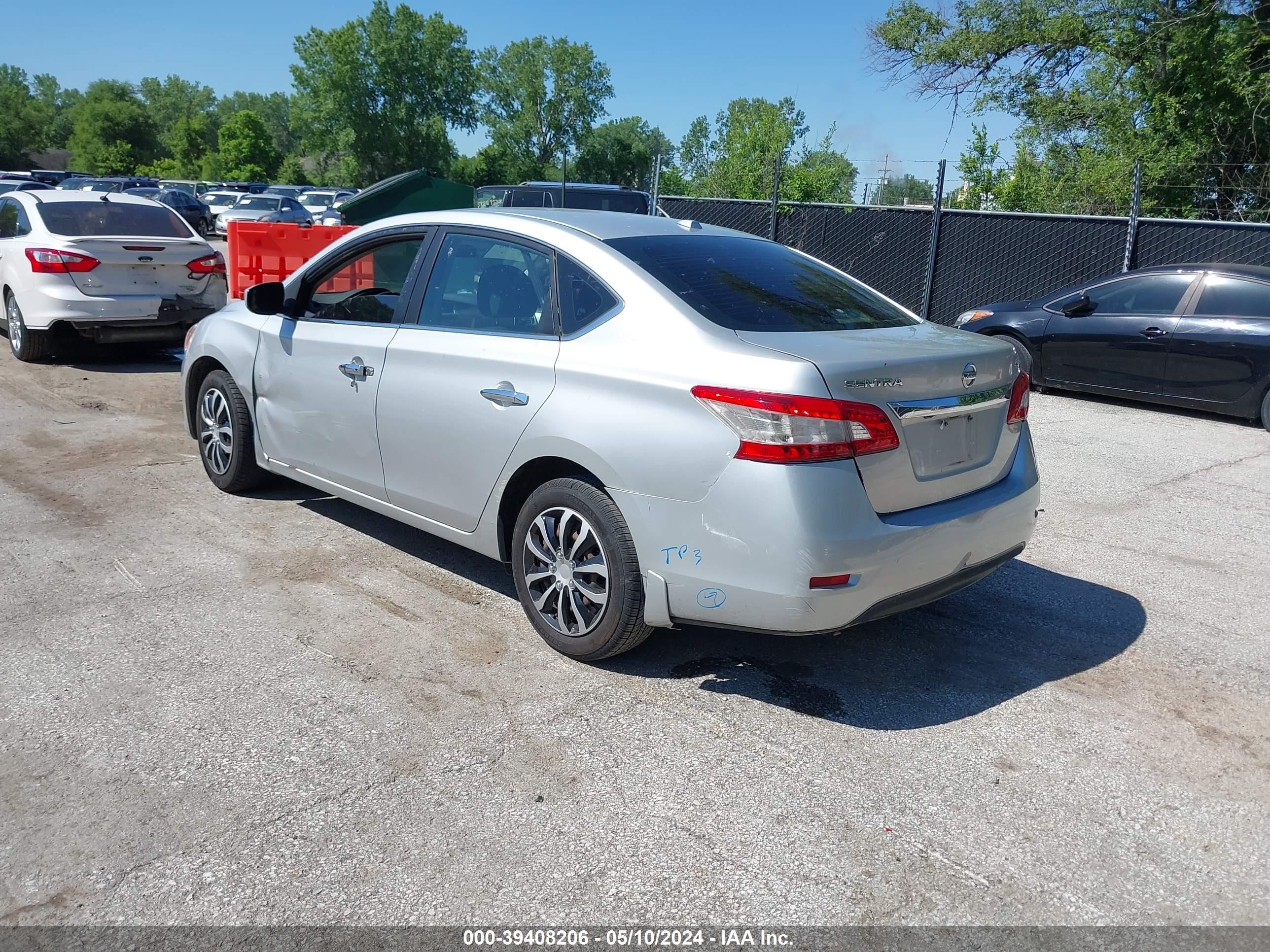 2015 Nissan Sentra Fe+ S/S/Sl/Sr/Sv vin: 3N1AB7AP8FL663673