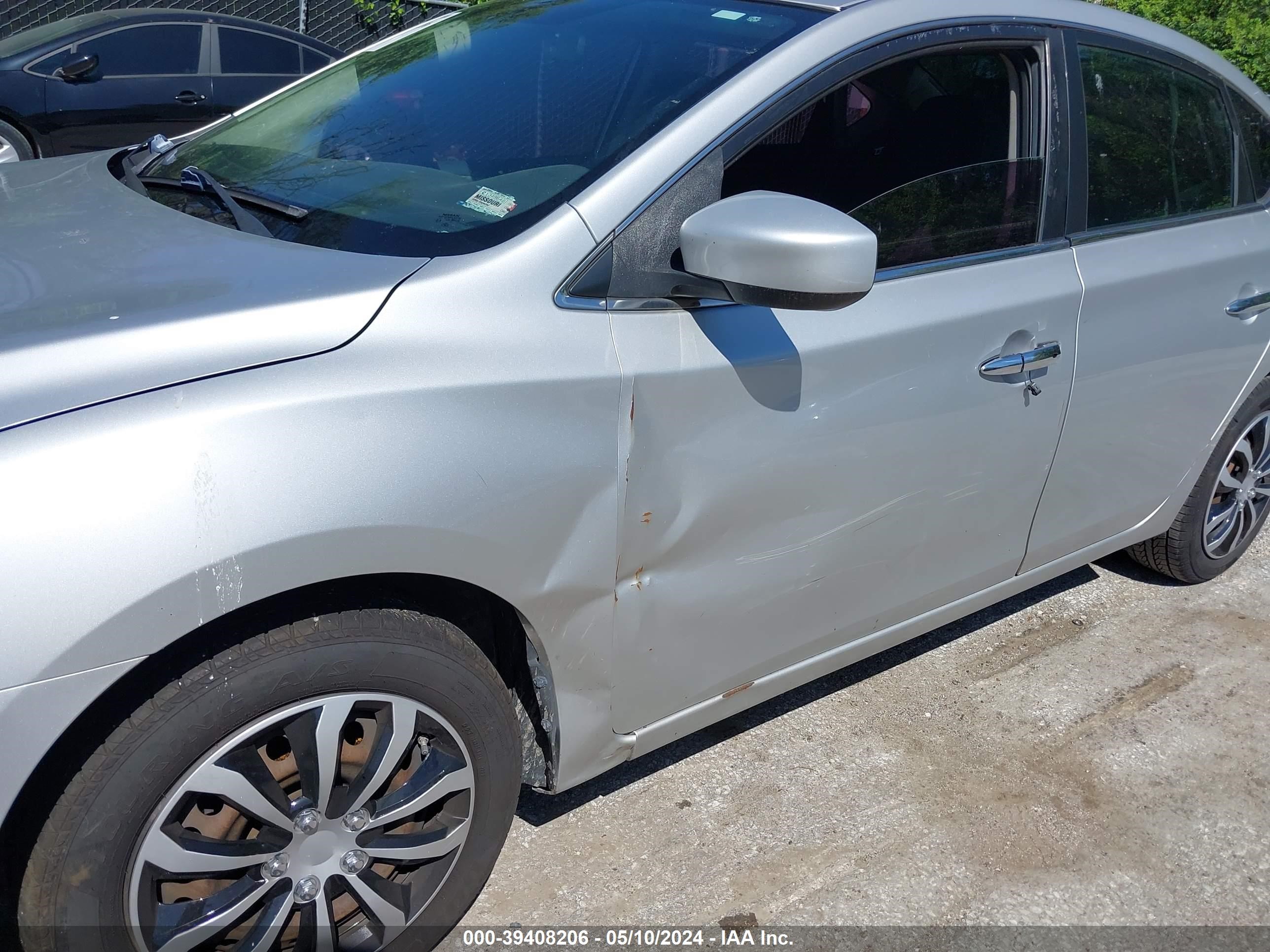 2015 Nissan Sentra Fe+ S/S/Sl/Sr/Sv vin: 3N1AB7AP8FL663673