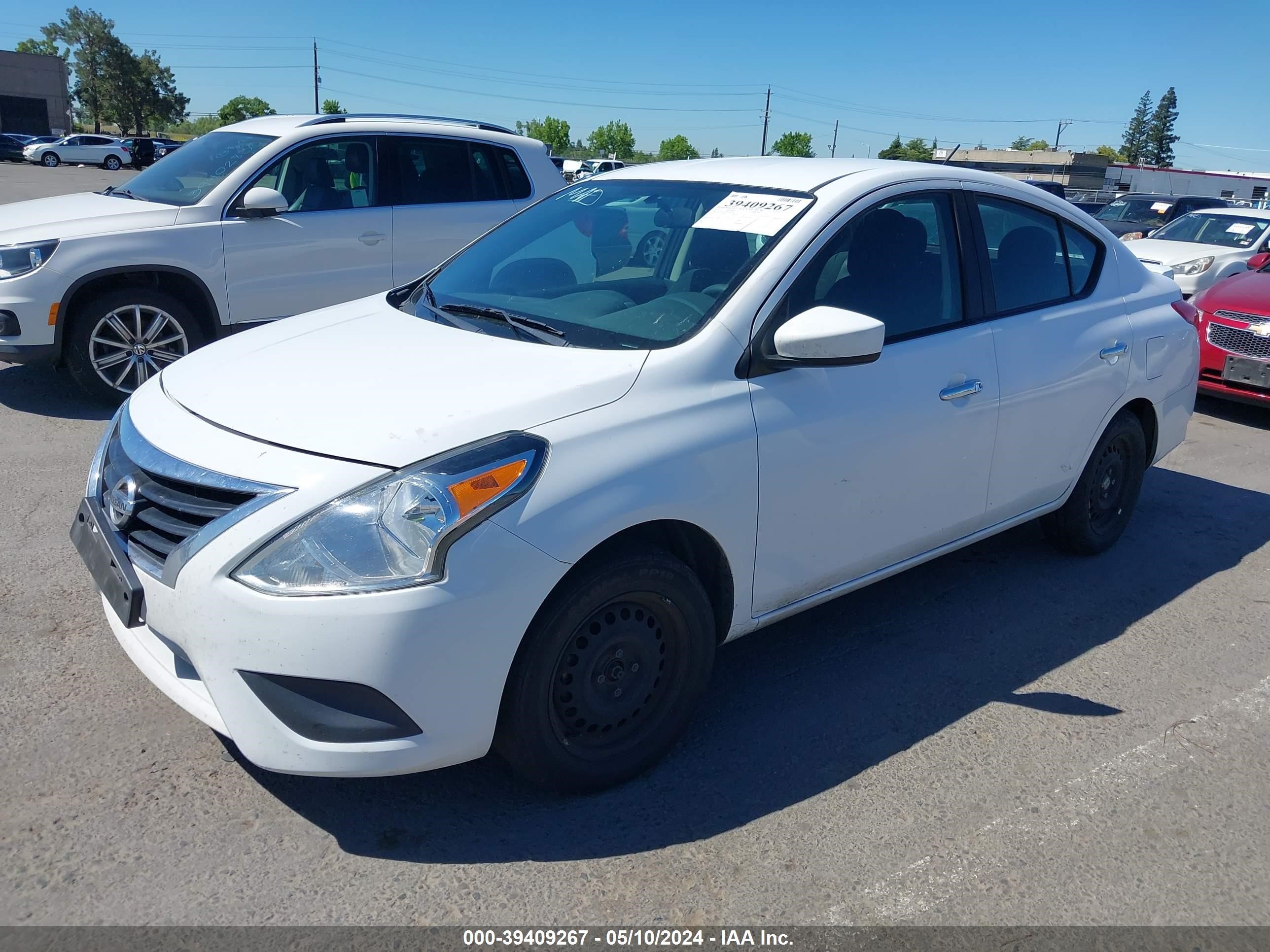 2017 Nissan Versa 1.6 Sv vin: 3N1CN7AP7HL845075