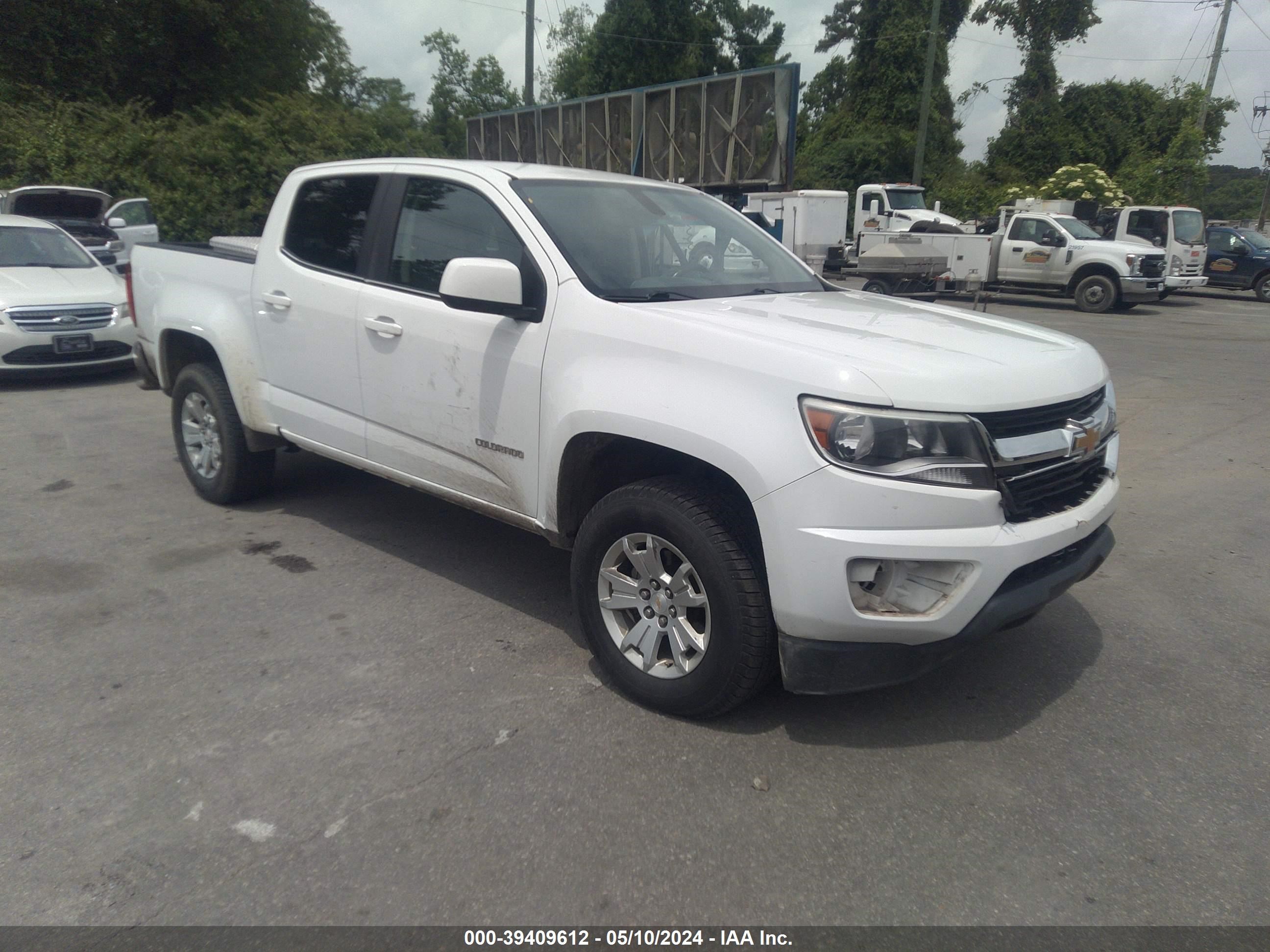 2019 Chevrolet Colorado Lt vin: 1GCGSCEN7K1175129