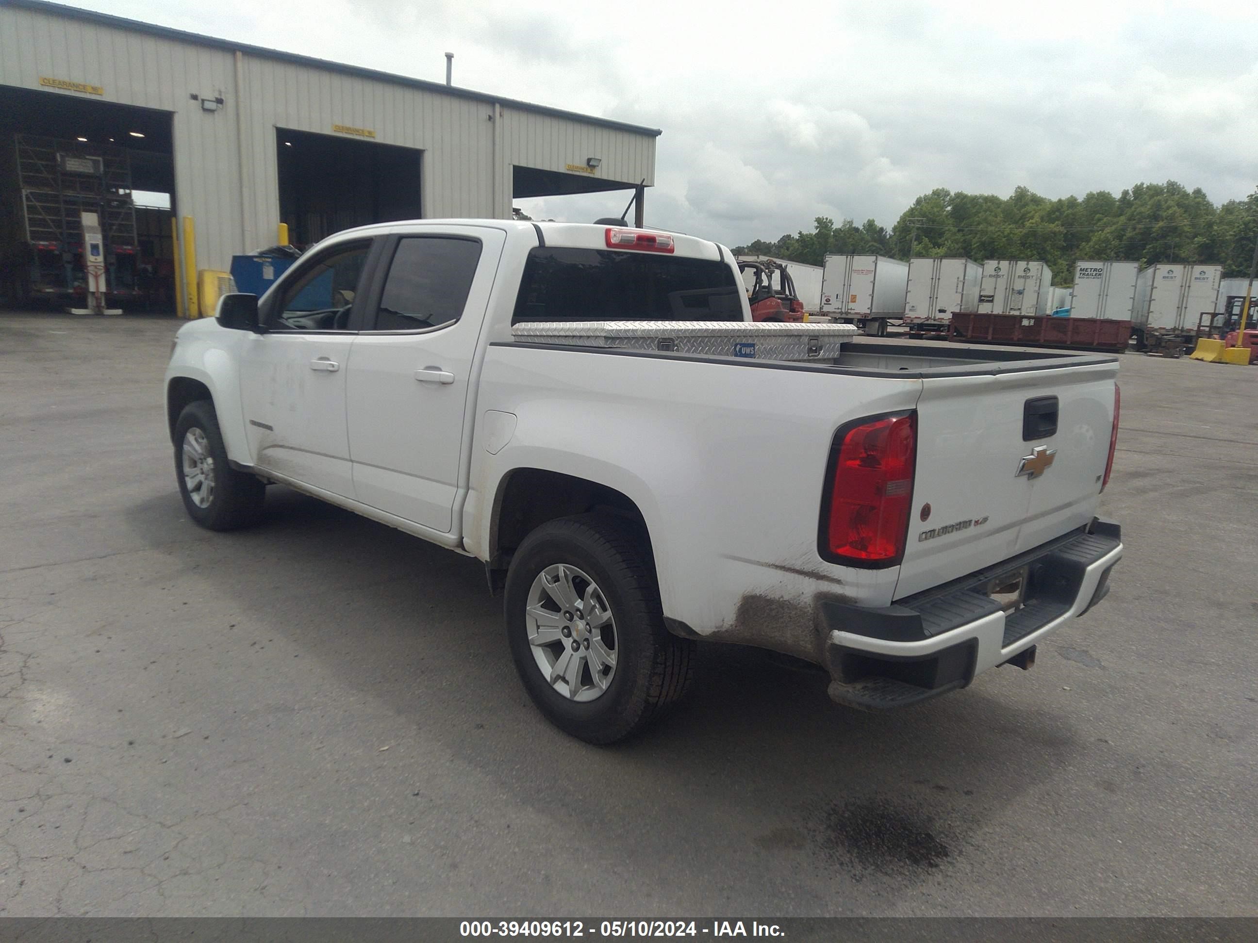 2019 Chevrolet Colorado Lt vin: 1GCGSCEN7K1175129