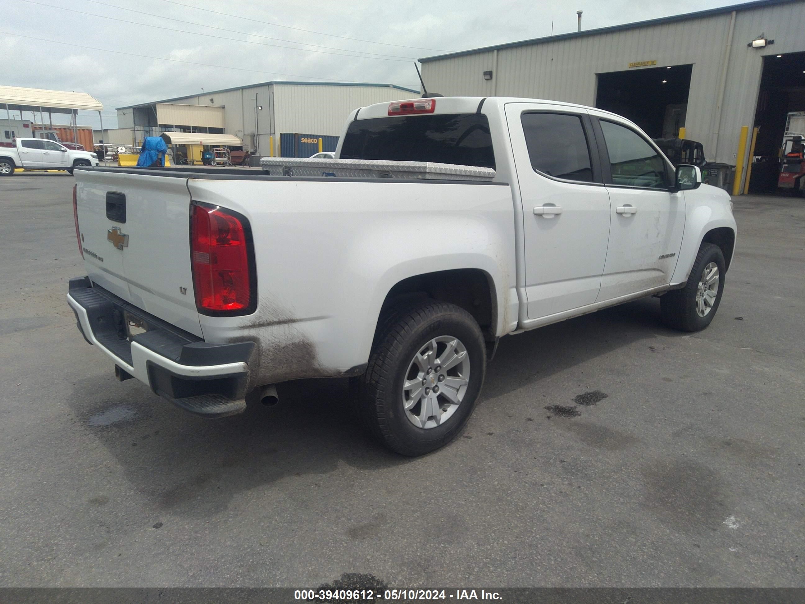 2019 Chevrolet Colorado Lt vin: 1GCGSCEN7K1175129