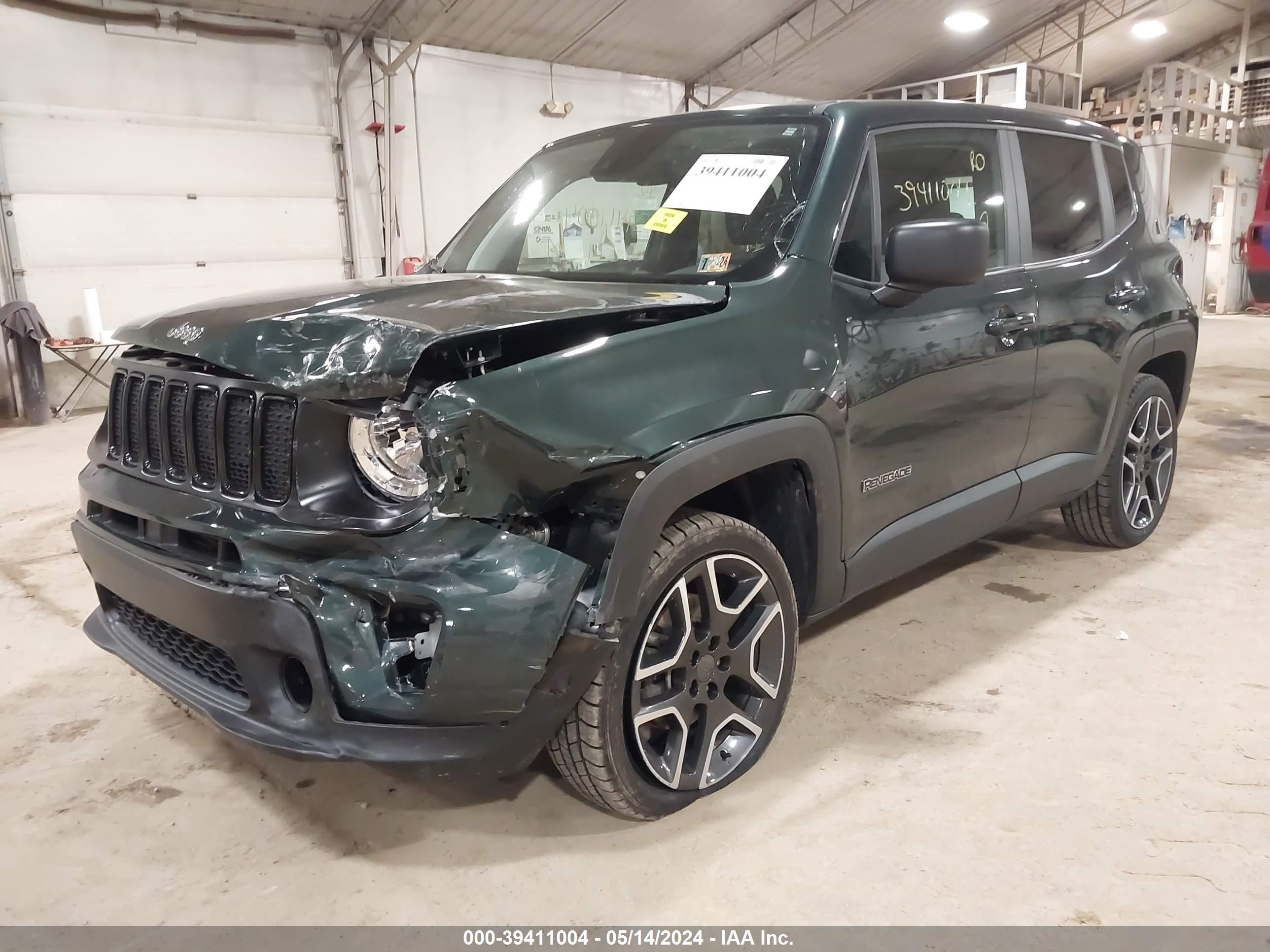 2021 Jeep Renegade Jeepster 4X4 vin: ZACNJDAB3MPM55660