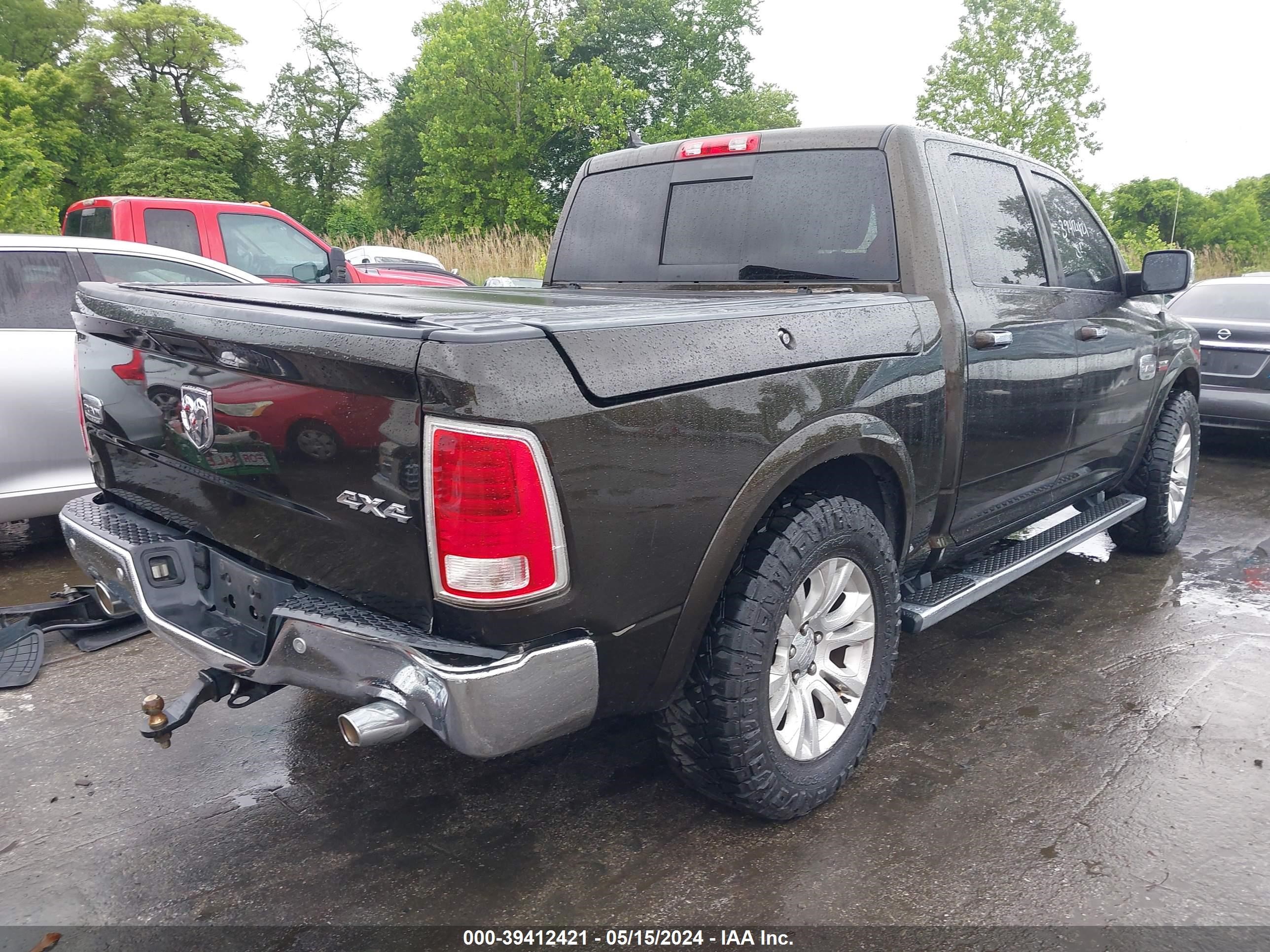 2014 Ram 1500 Longhorn vin: 1C6RR7PT4ES276397