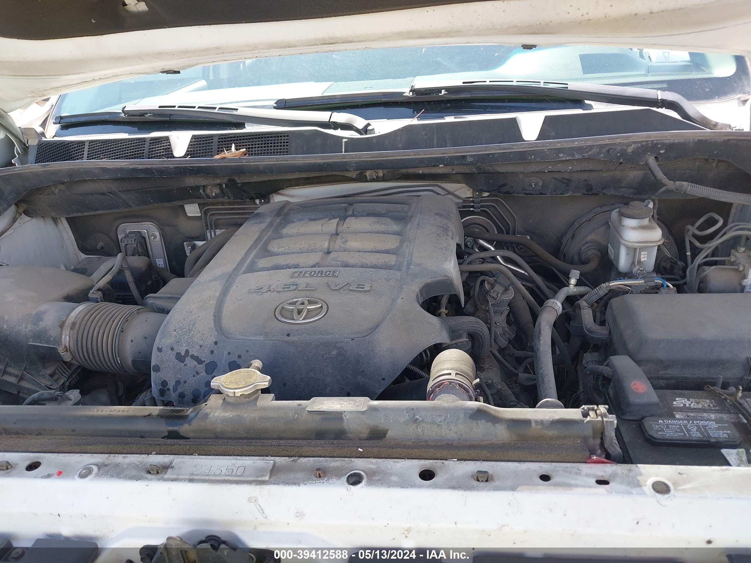 2014 Toyota Tundra Sr5 4.6L V8 vin: 5TFUM5F16EX051763