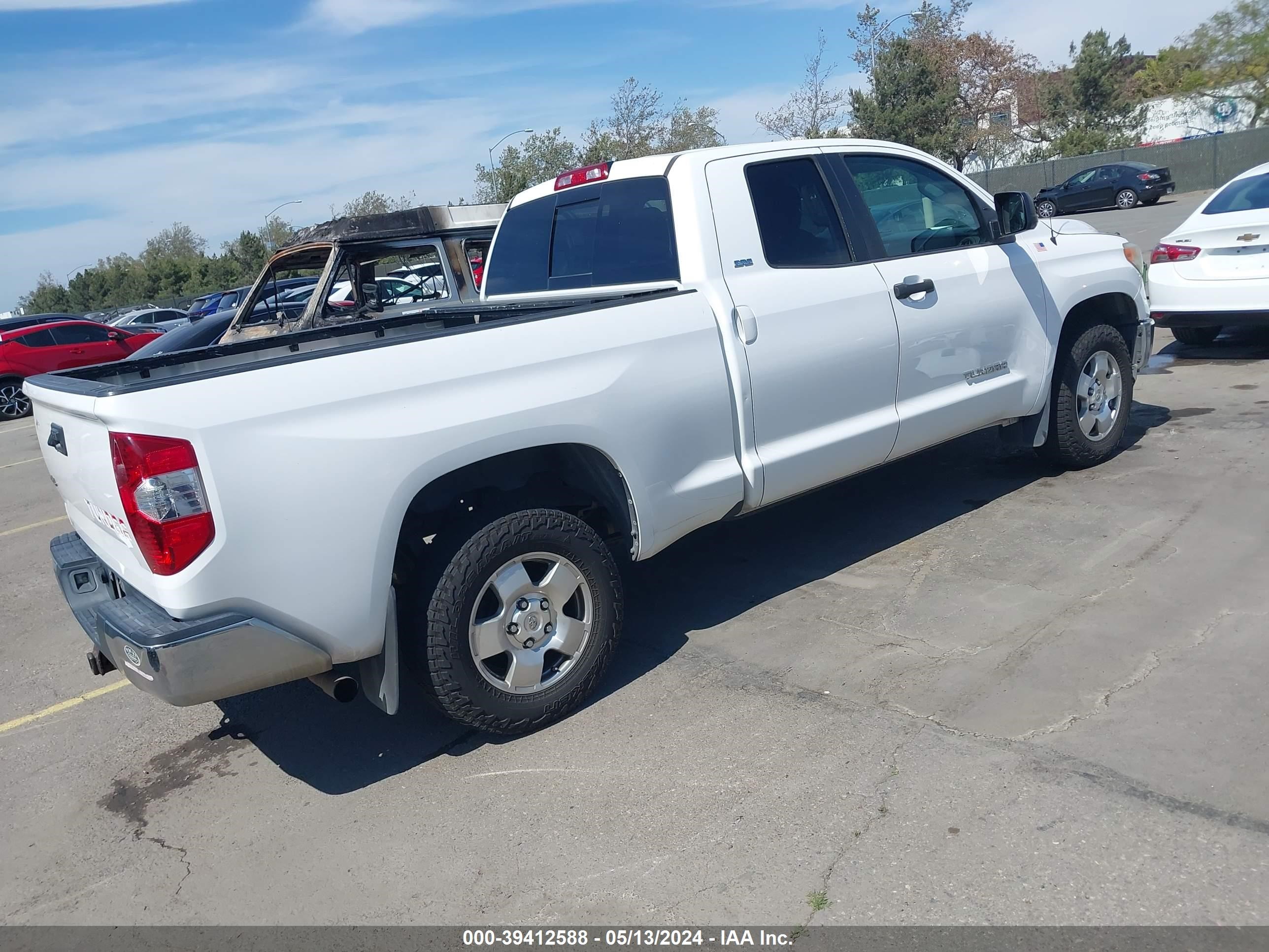 2014 Toyota Tundra Sr5 4.6L V8 vin: 5TFUM5F16EX051763