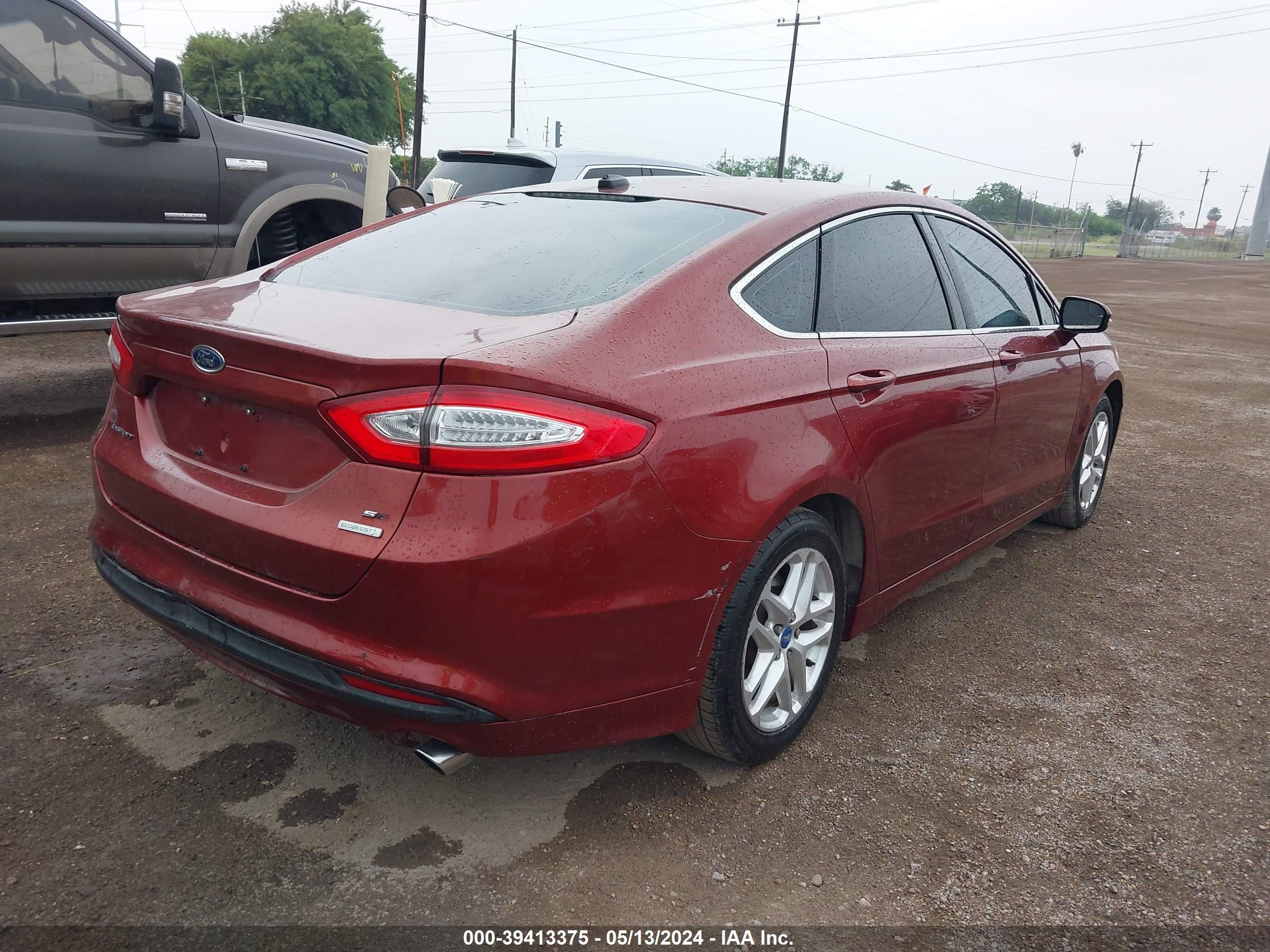 2014 Ford Fusion Se vin: 3FA6P0HD7ER171709