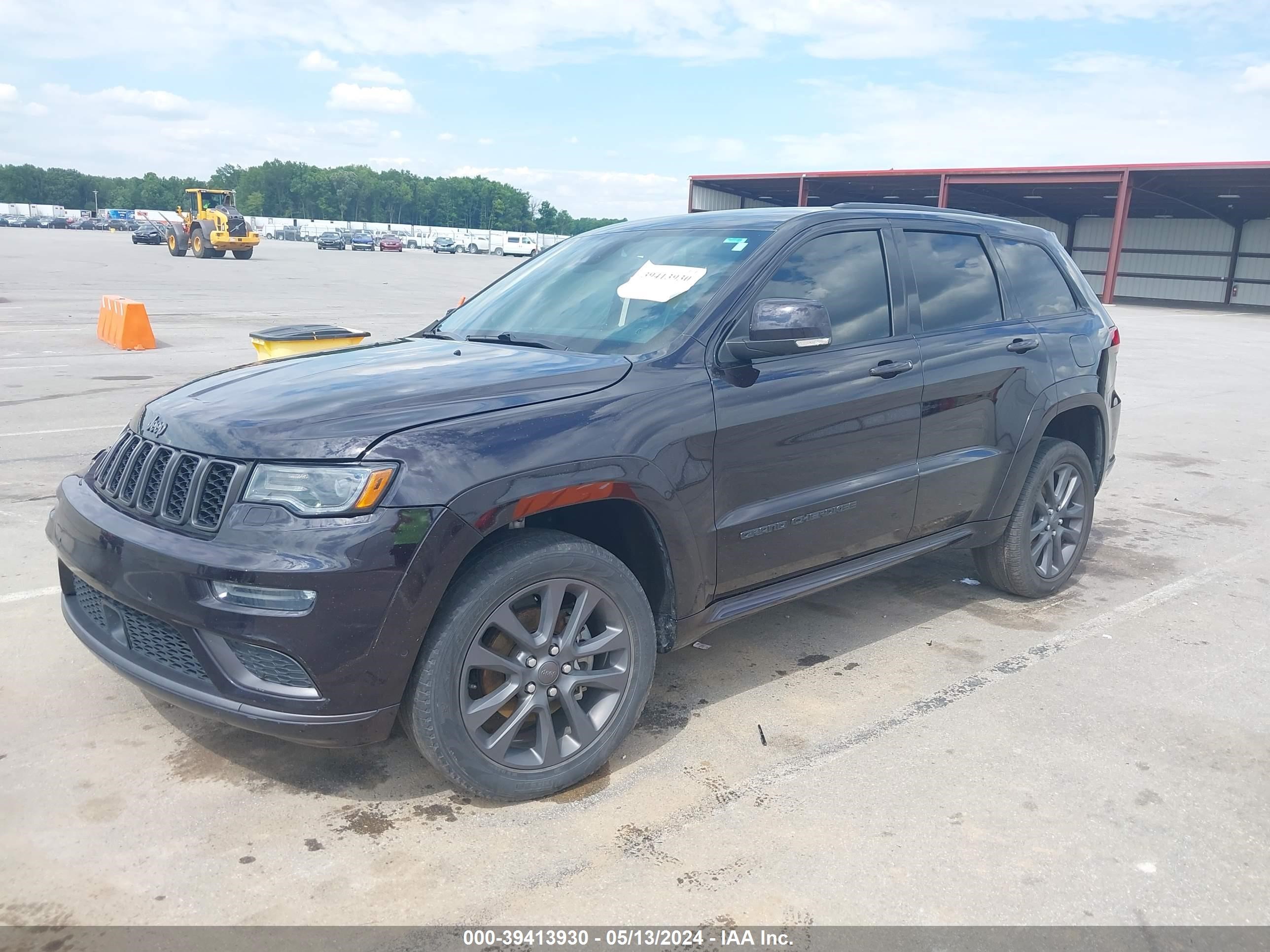 2019 Jeep Grand Cherokee High Altitude 4X2 vin: 1C4RJECG3KC542947