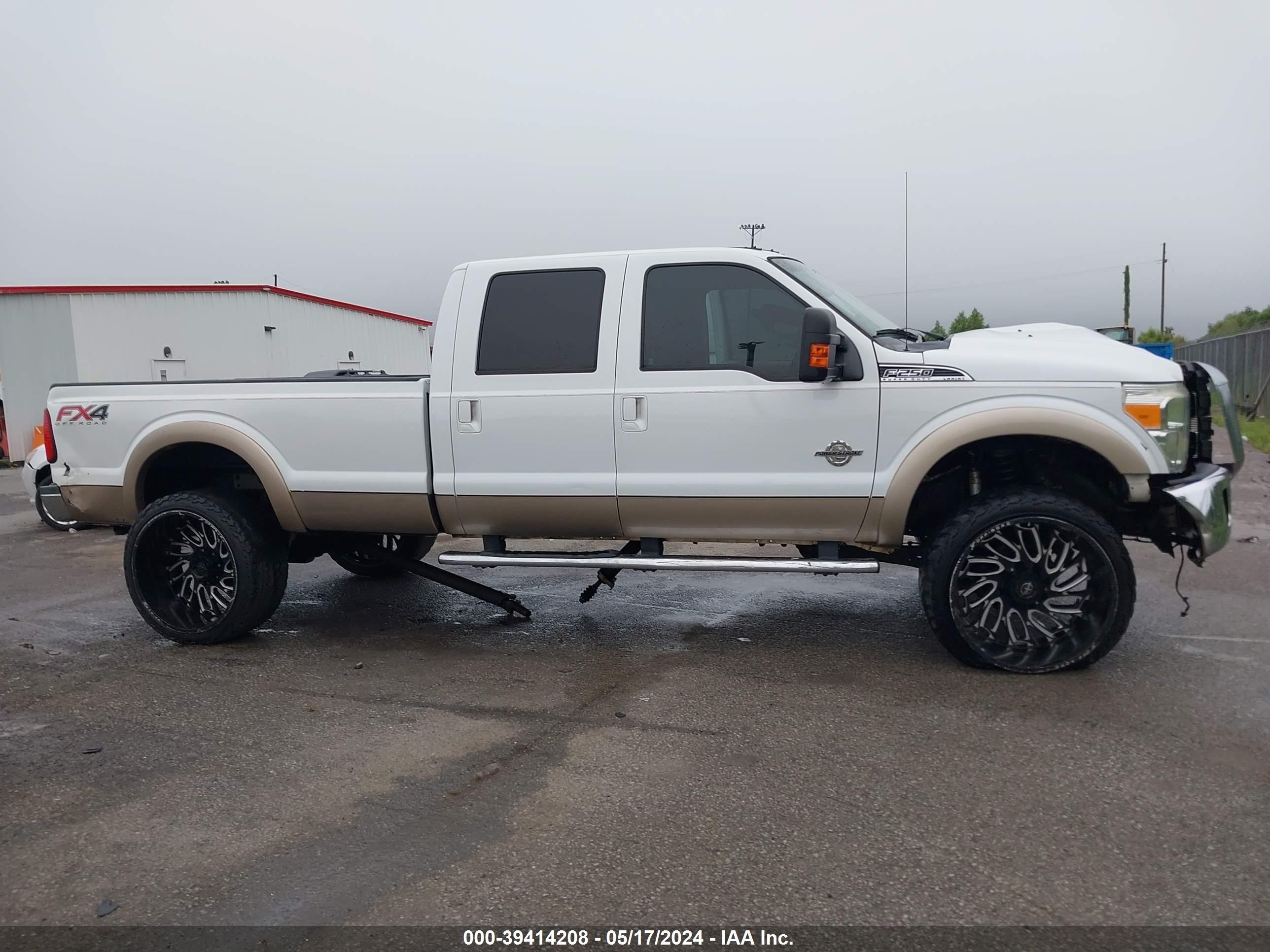 1FT7W2BT8CEA59837 2012 Ford F-250 Lariat