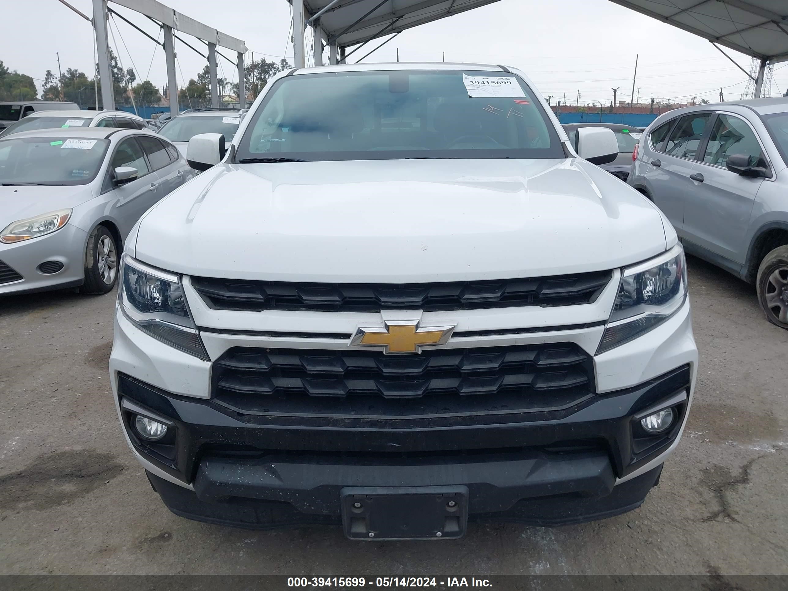 2021 Chevrolet Colorado 2Wd Long Box Lt vin: 1GCGSCEN8M1126363