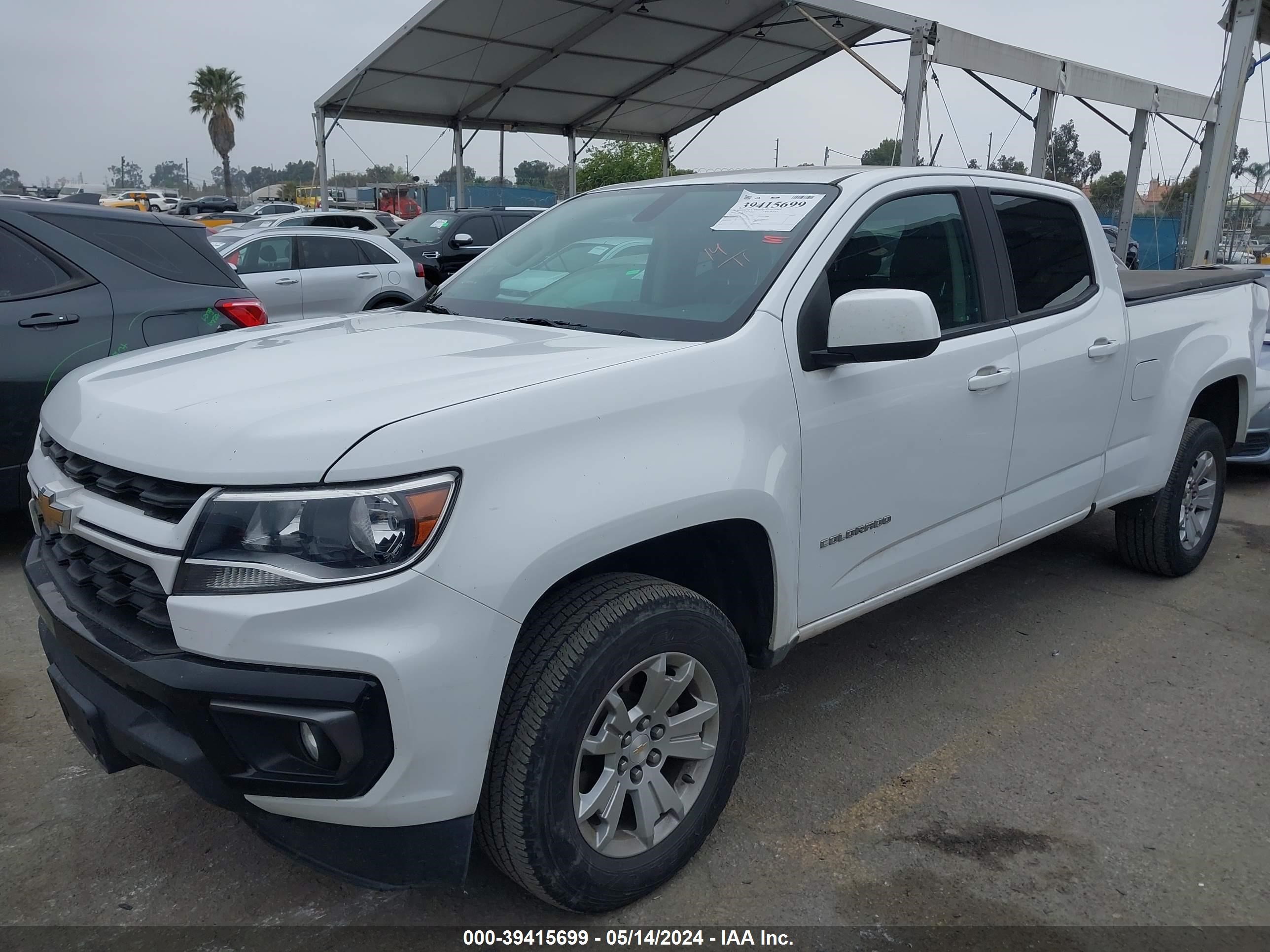 2021 Chevrolet Colorado 2Wd Long Box Lt vin: 1GCGSCEN8M1126363