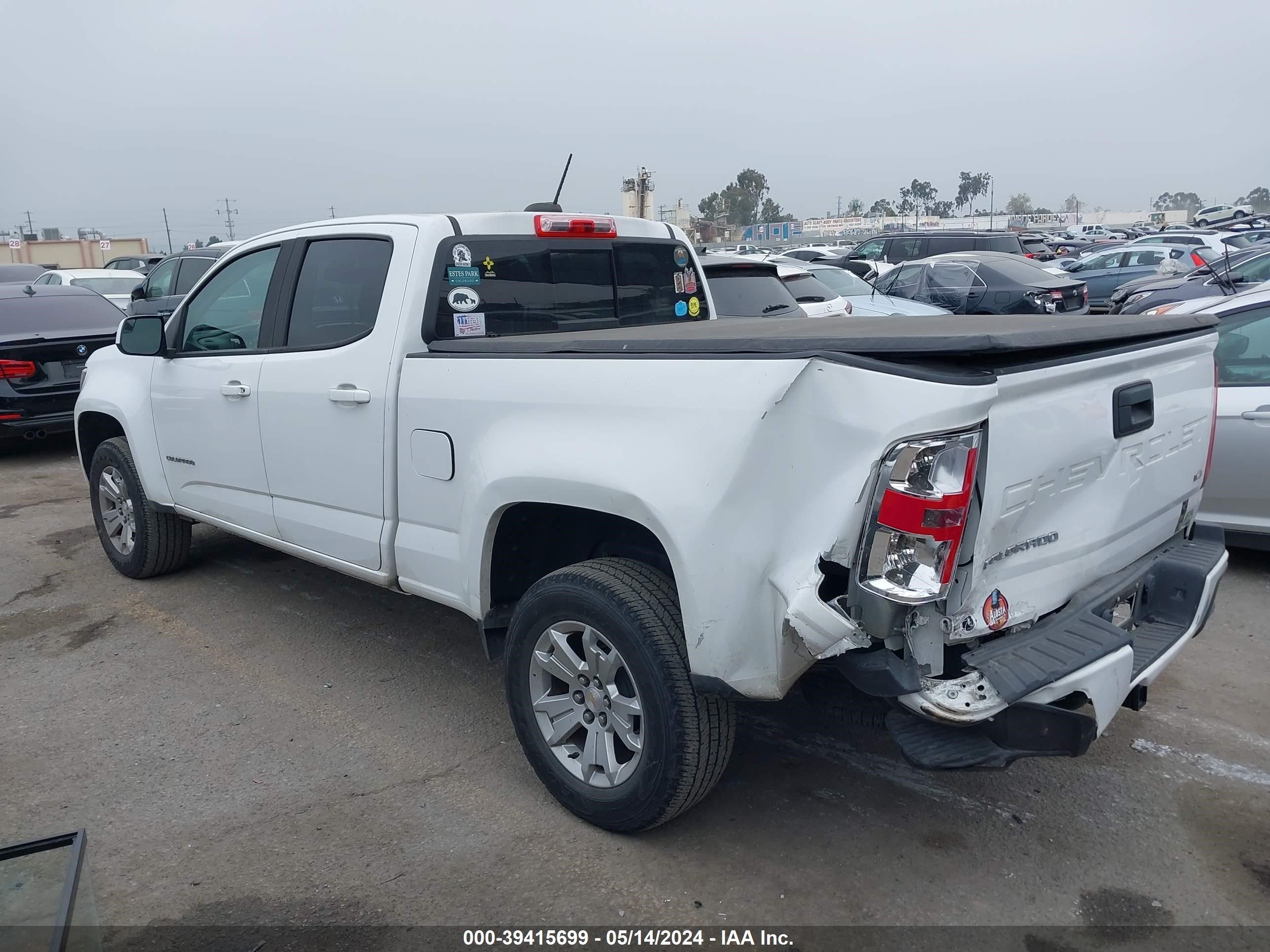 2021 Chevrolet Colorado 2Wd Long Box Lt vin: 1GCGSCEN8M1126363