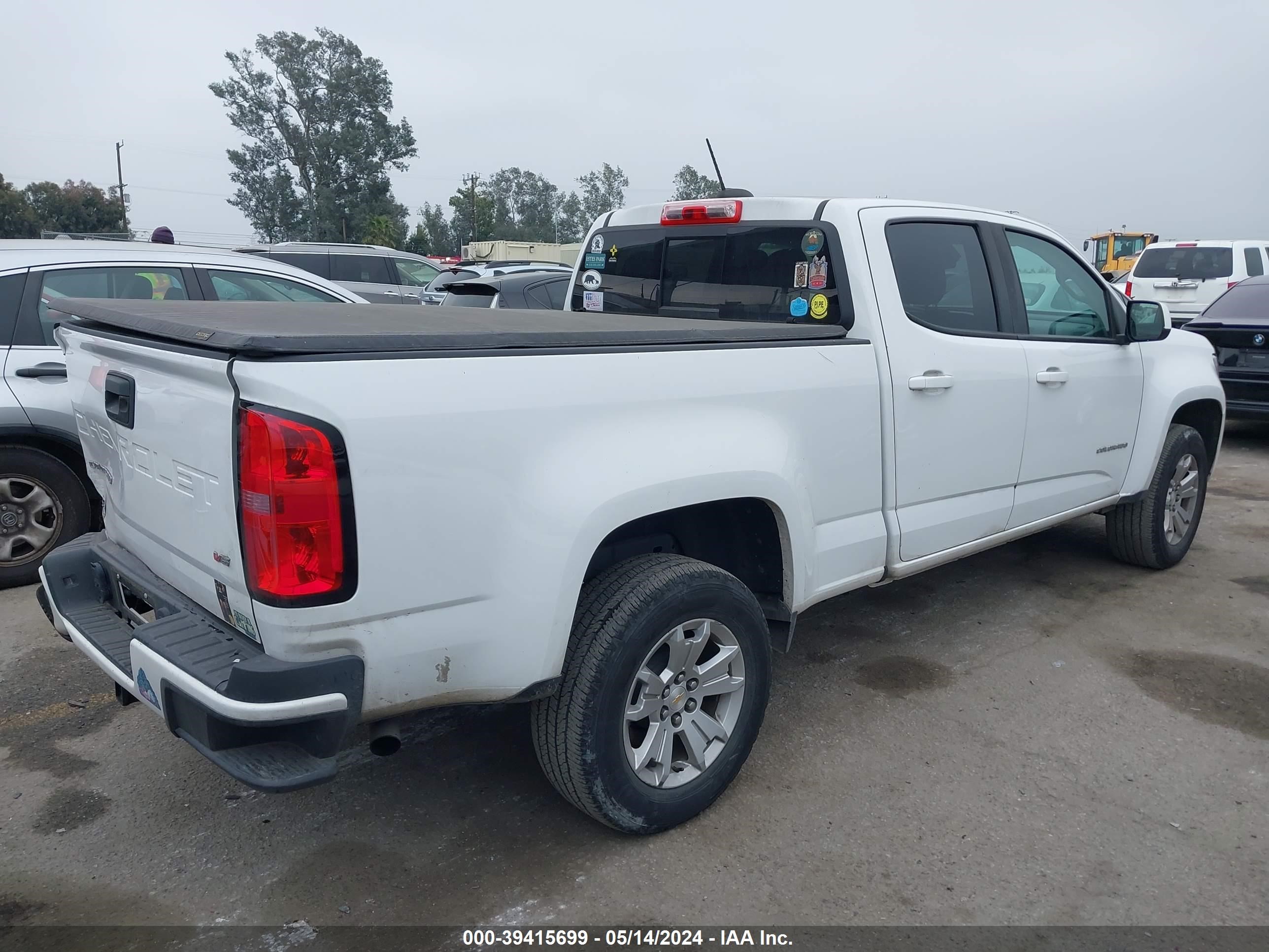 2021 Chevrolet Colorado 2Wd Long Box Lt vin: 1GCGSCEN8M1126363