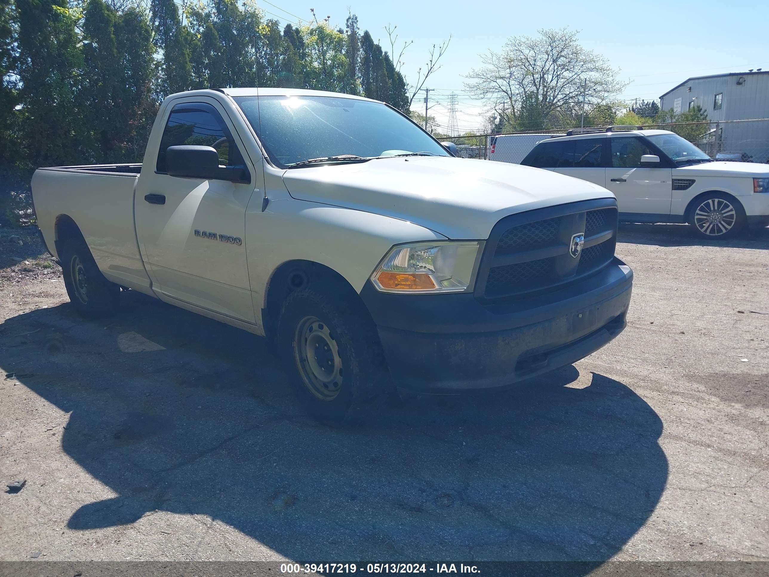 2012 Ram 1500 St vin: 3C6JD7DP6CG179466