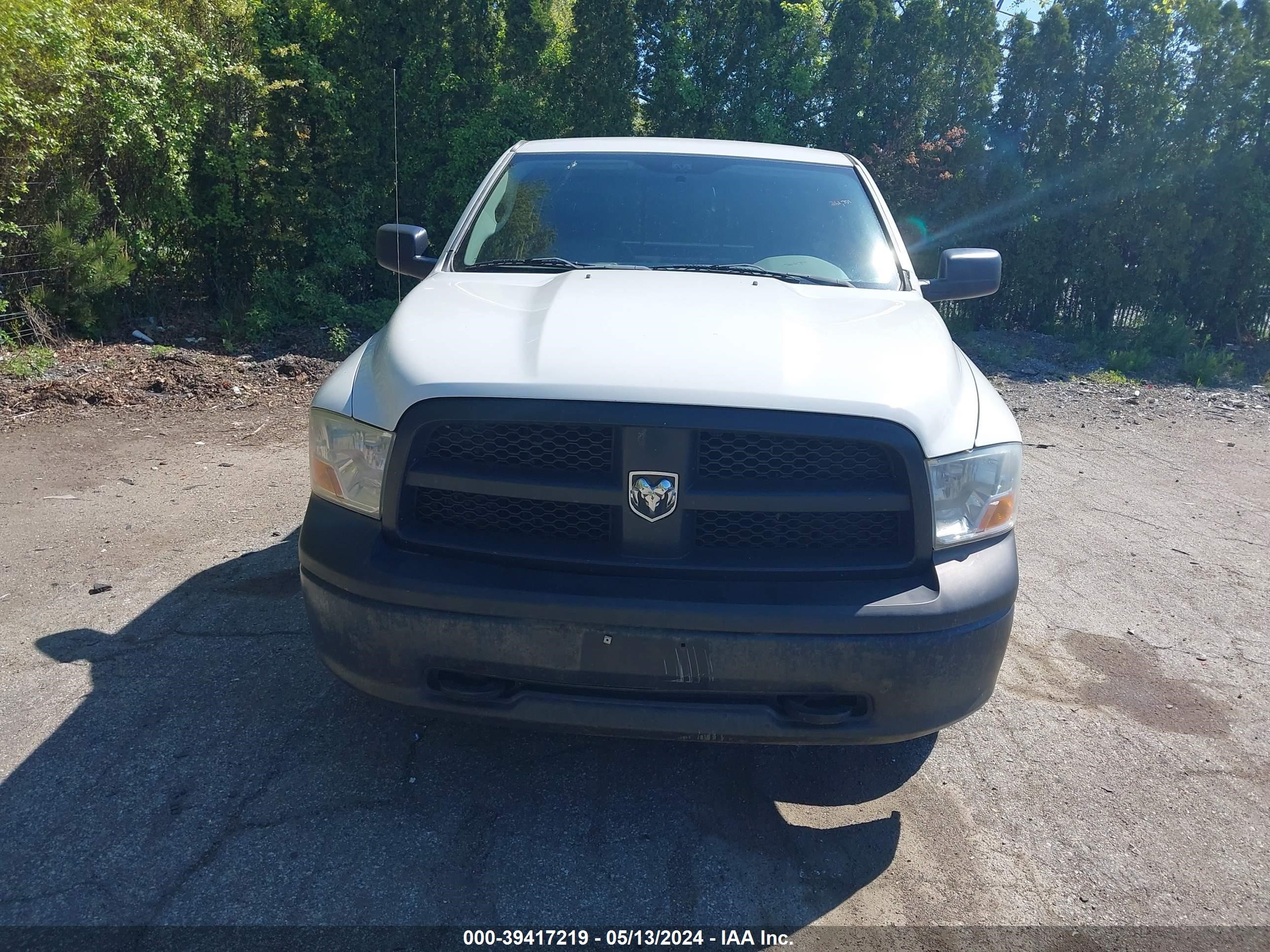 2012 Ram 1500 St vin: 3C6JD7DP6CG179466