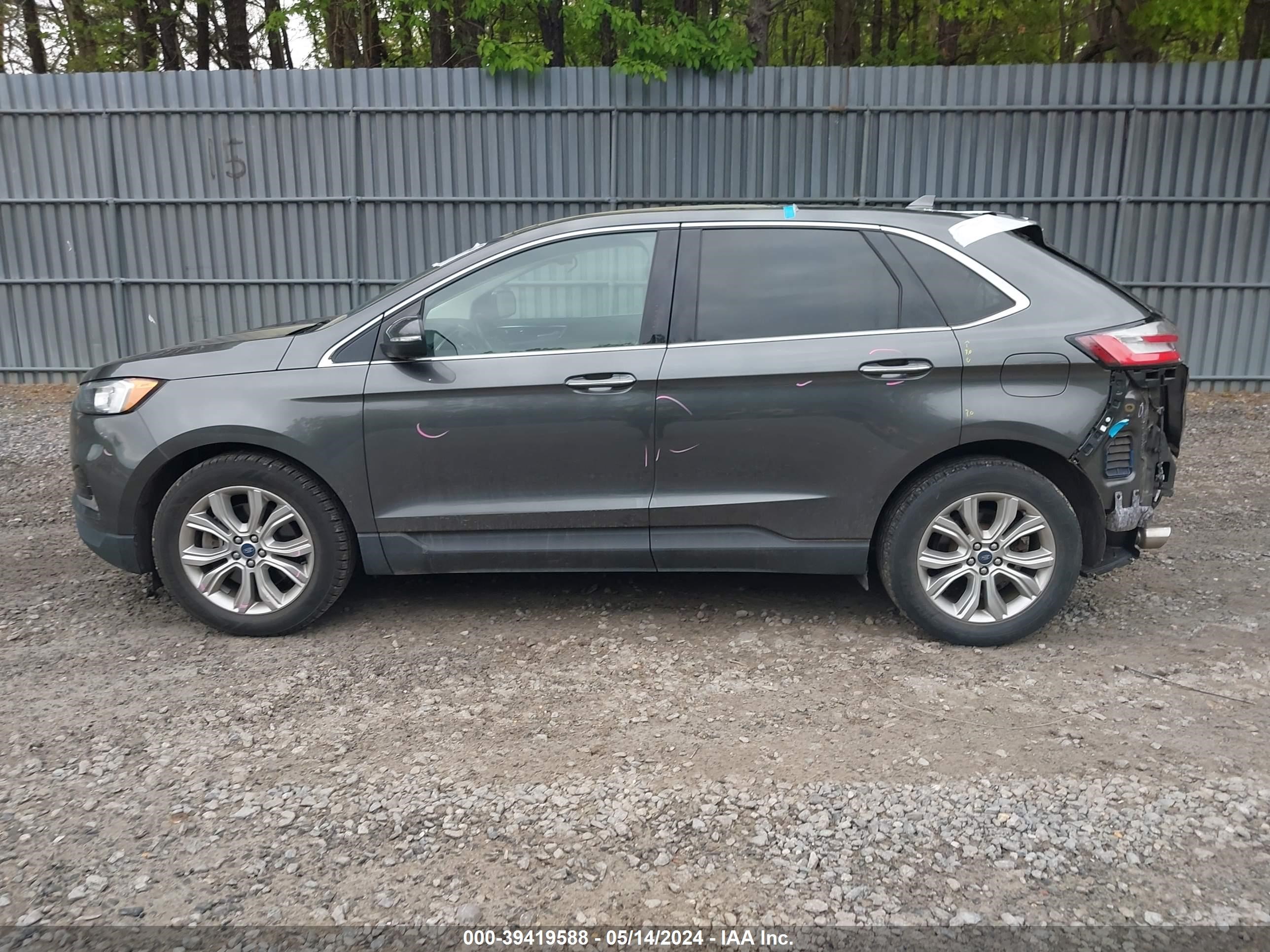 2019 Ford Edge Titanium vin: 2FMPK4K92KBB44402