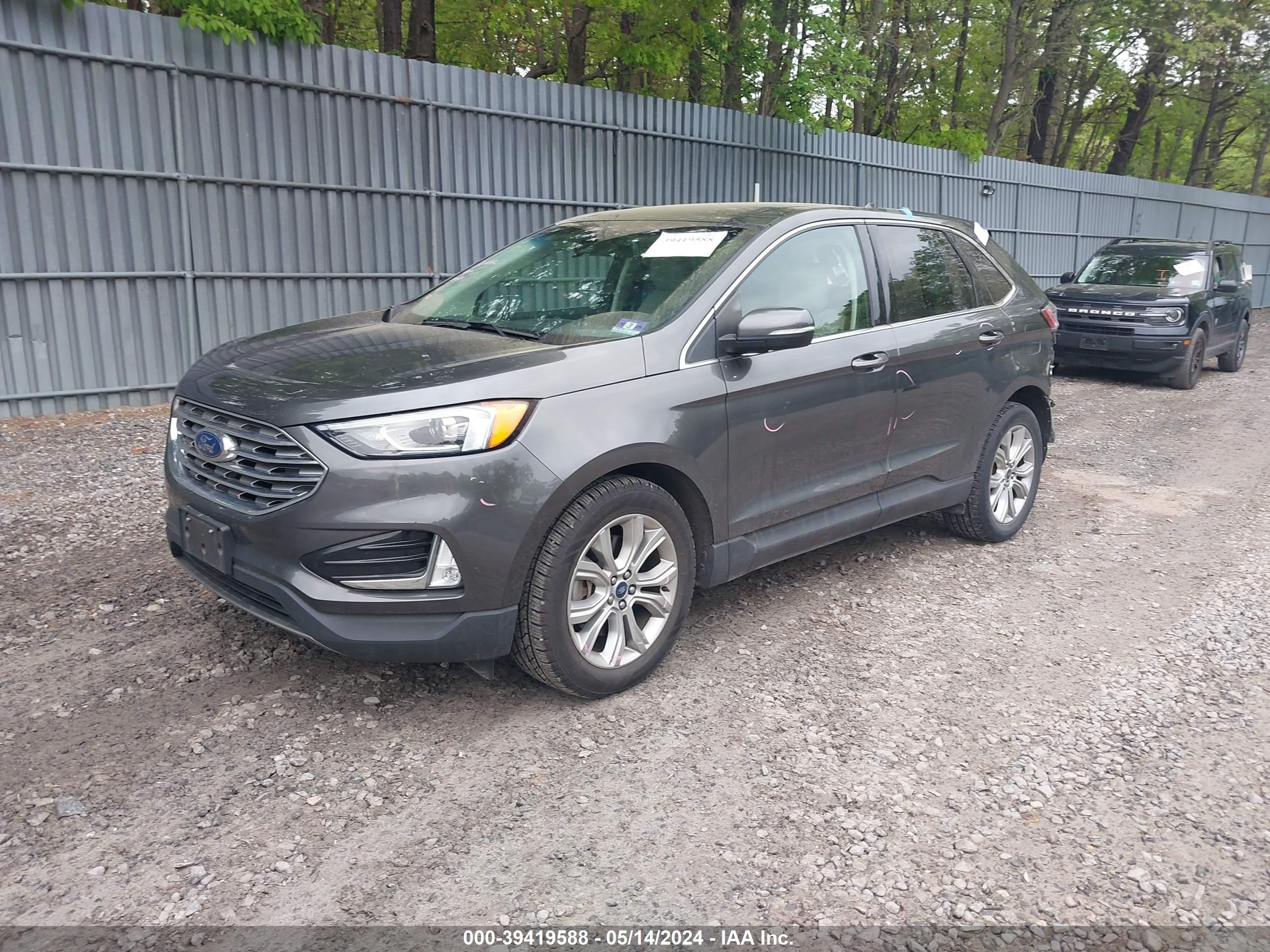 2019 Ford Edge Titanium vin: 2FMPK4K92KBB44402