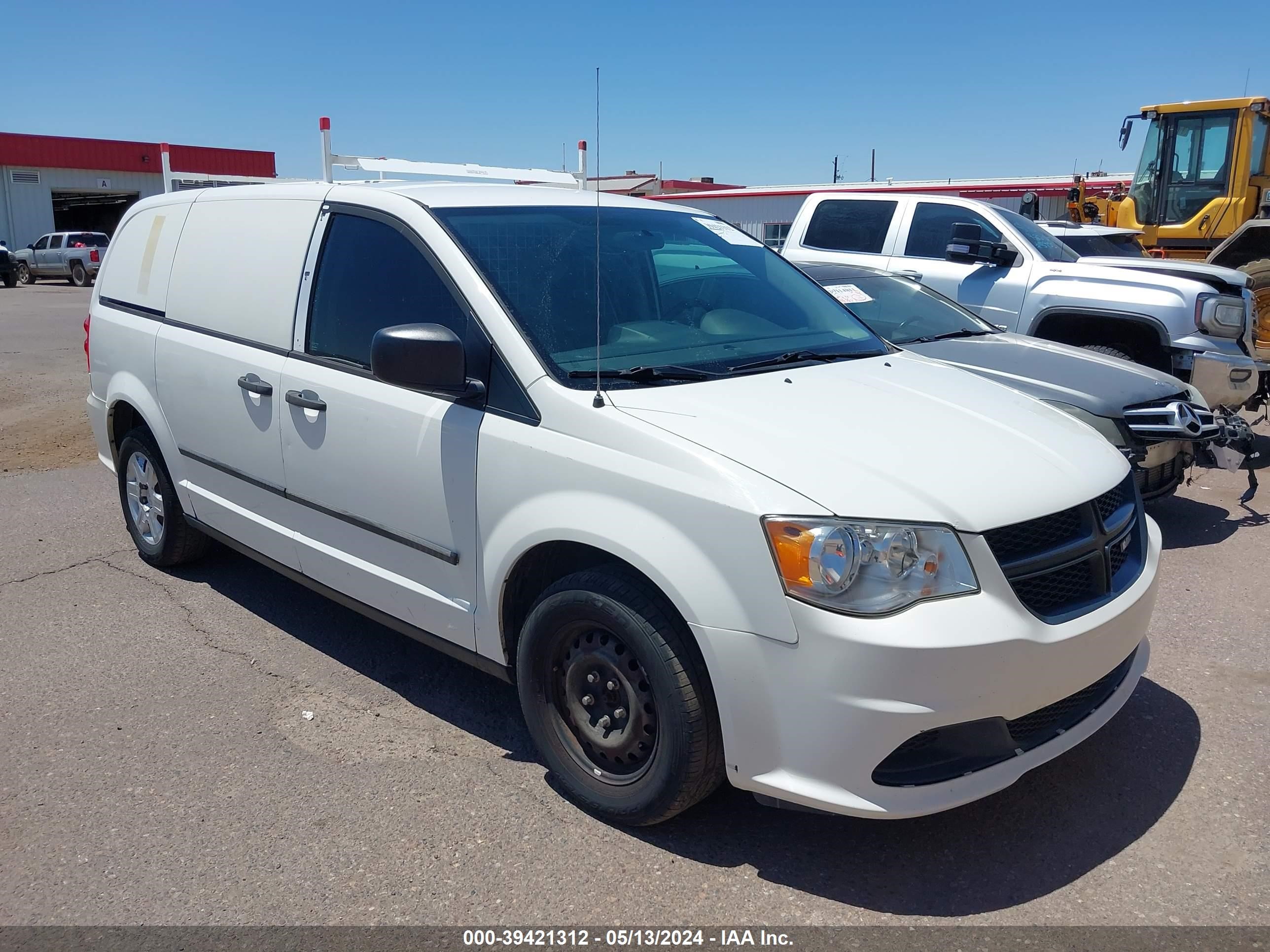 2013 Ram Cargo Tradesman vin: 2C4JRGAG9DR753861