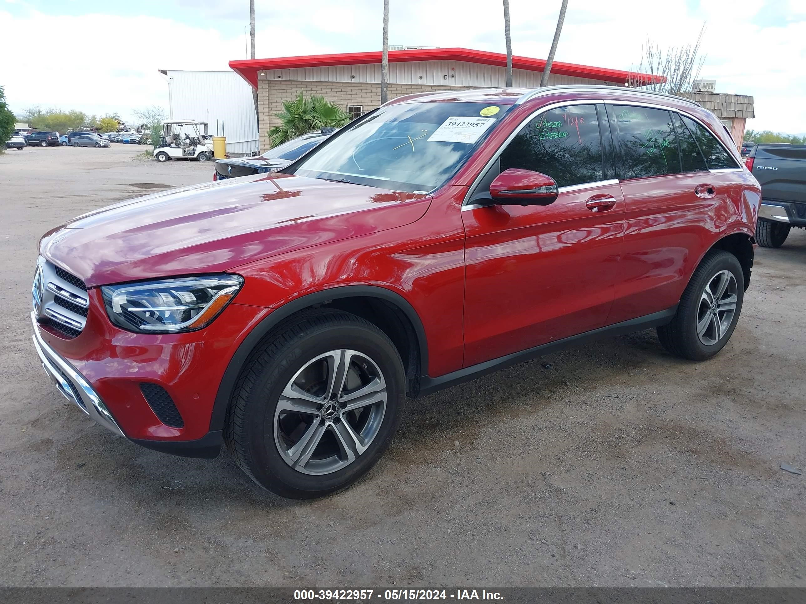 2020 Mercedes-Benz Glc 300 vin: WDC0G8DB7LF702270