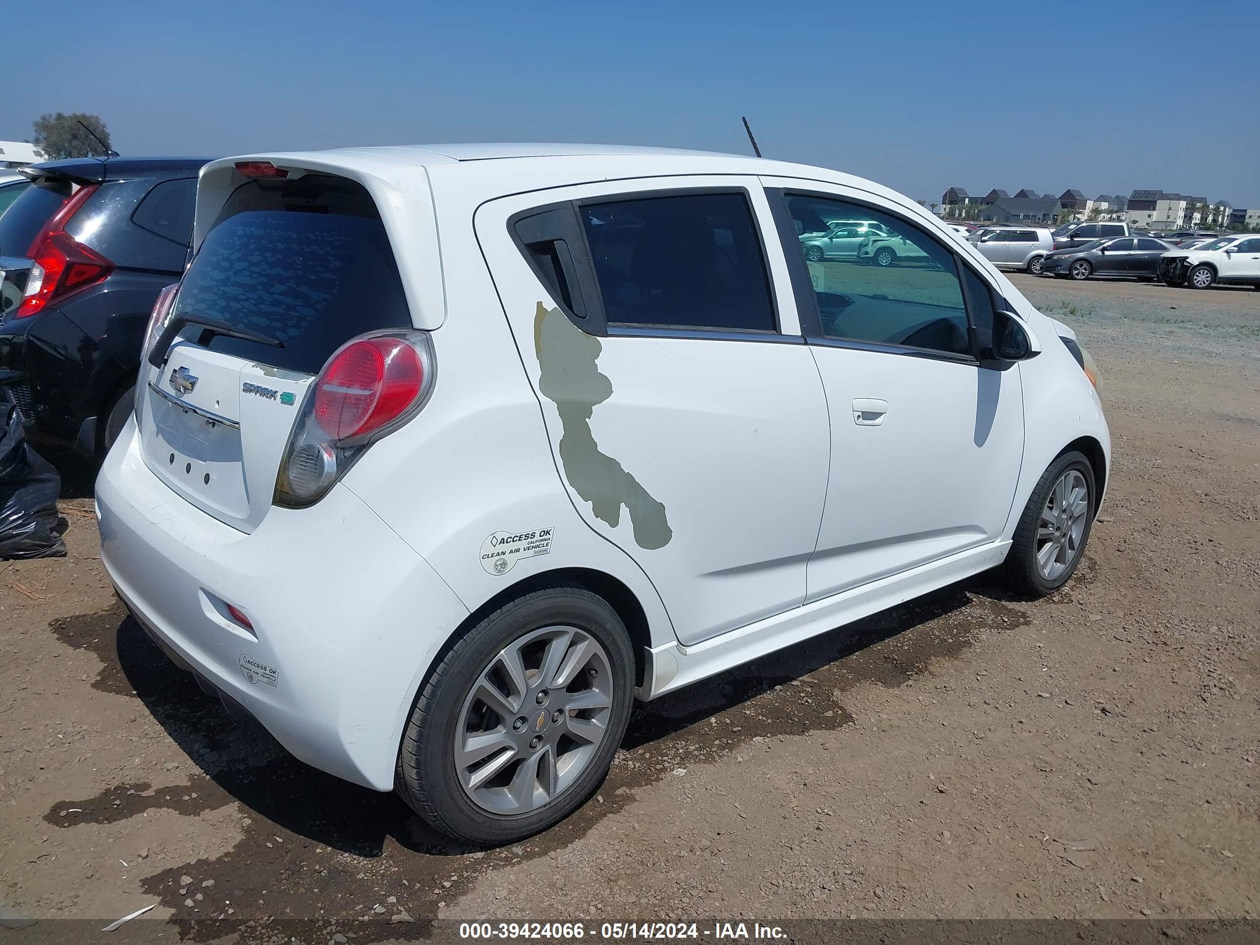 2014 Chevrolet Spark Ev 2Lt vin: KL8CL6S02EC400063