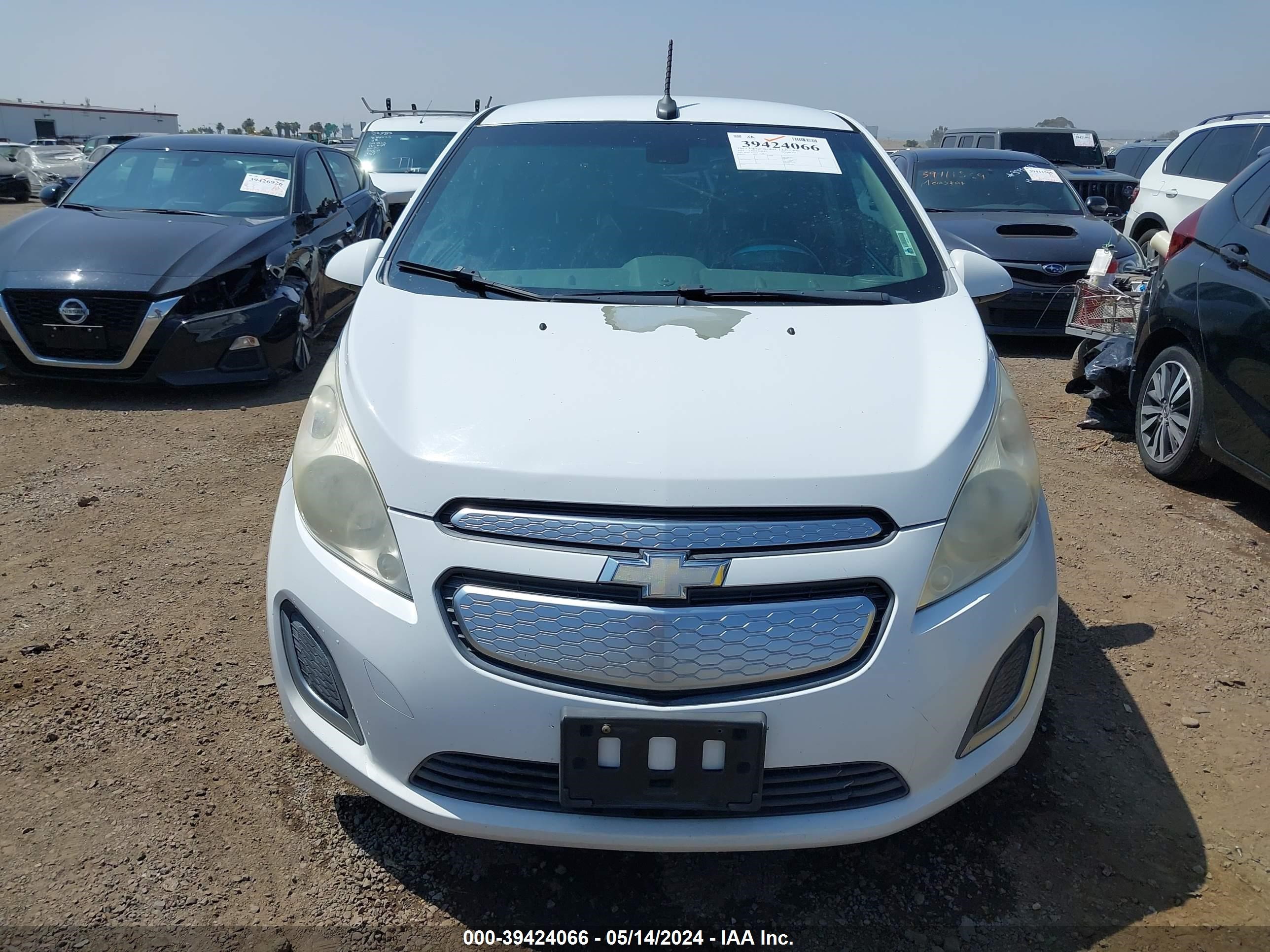 2014 Chevrolet Spark Ev 2Lt vin: KL8CL6S02EC400063