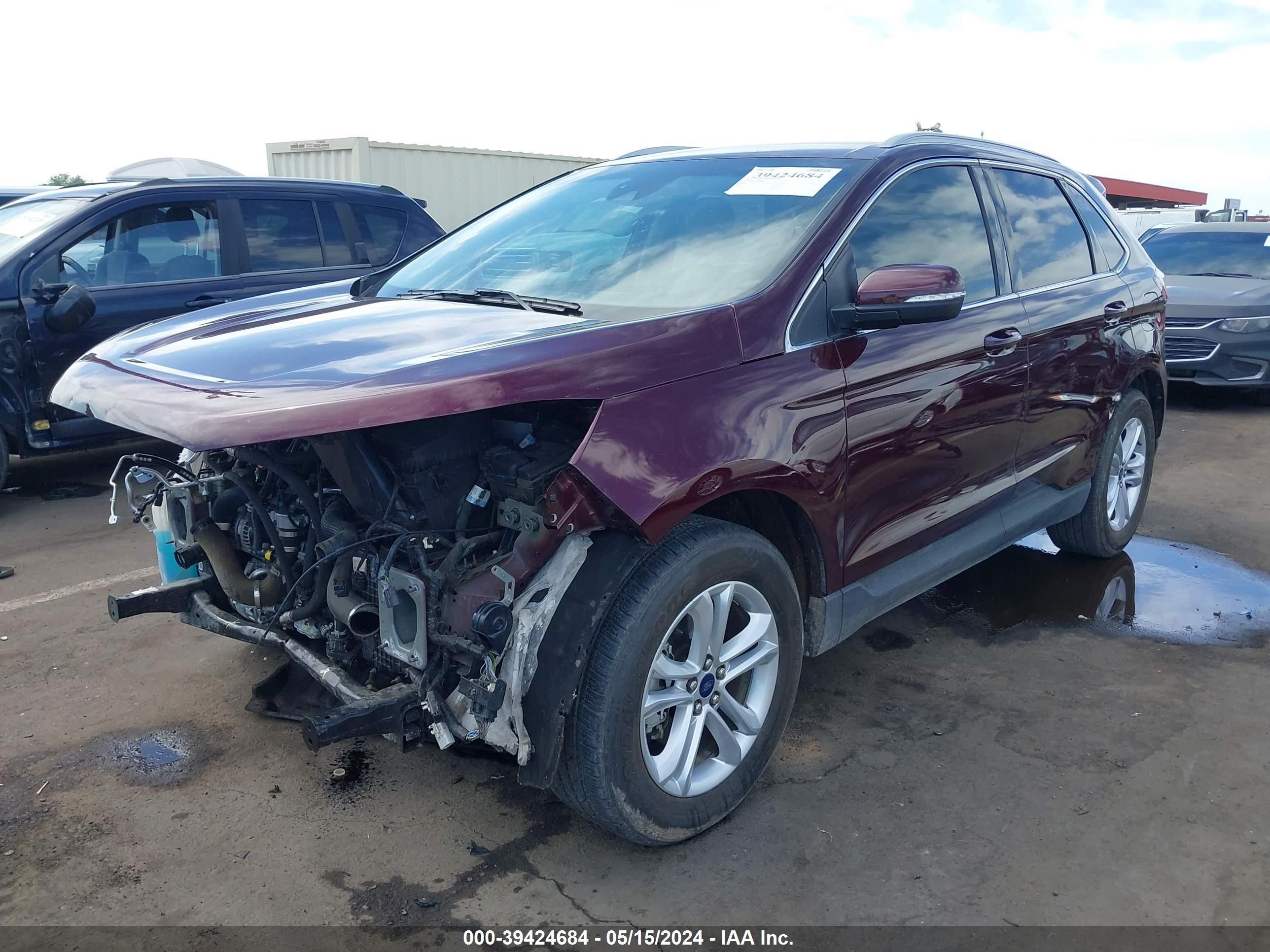 2020 Ford Edge Sel vin: 2FMPK3J94LBB07414