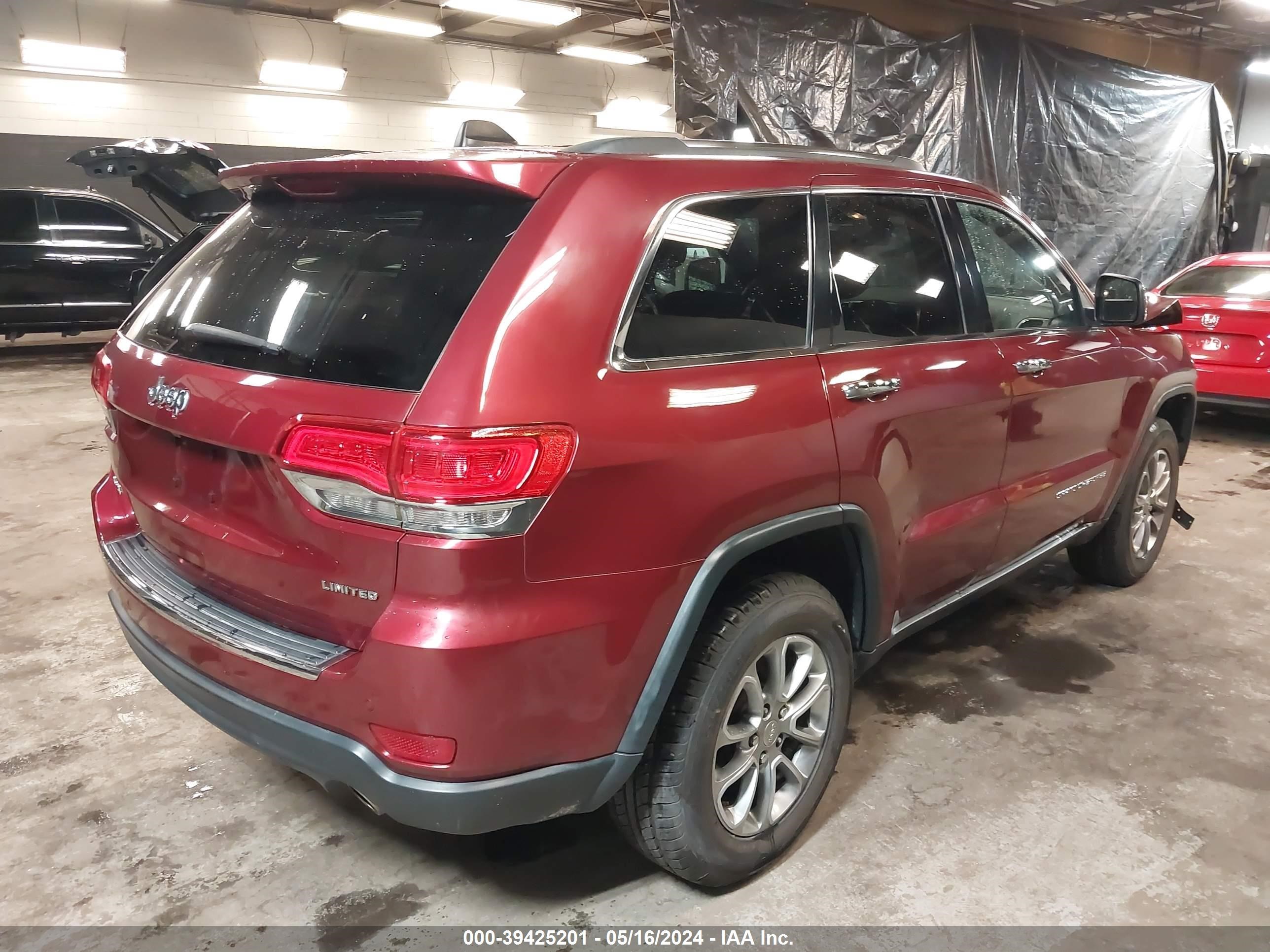 2015 Jeep Grand Cherokee Limited vin: 1C4RJFBG5FC889600