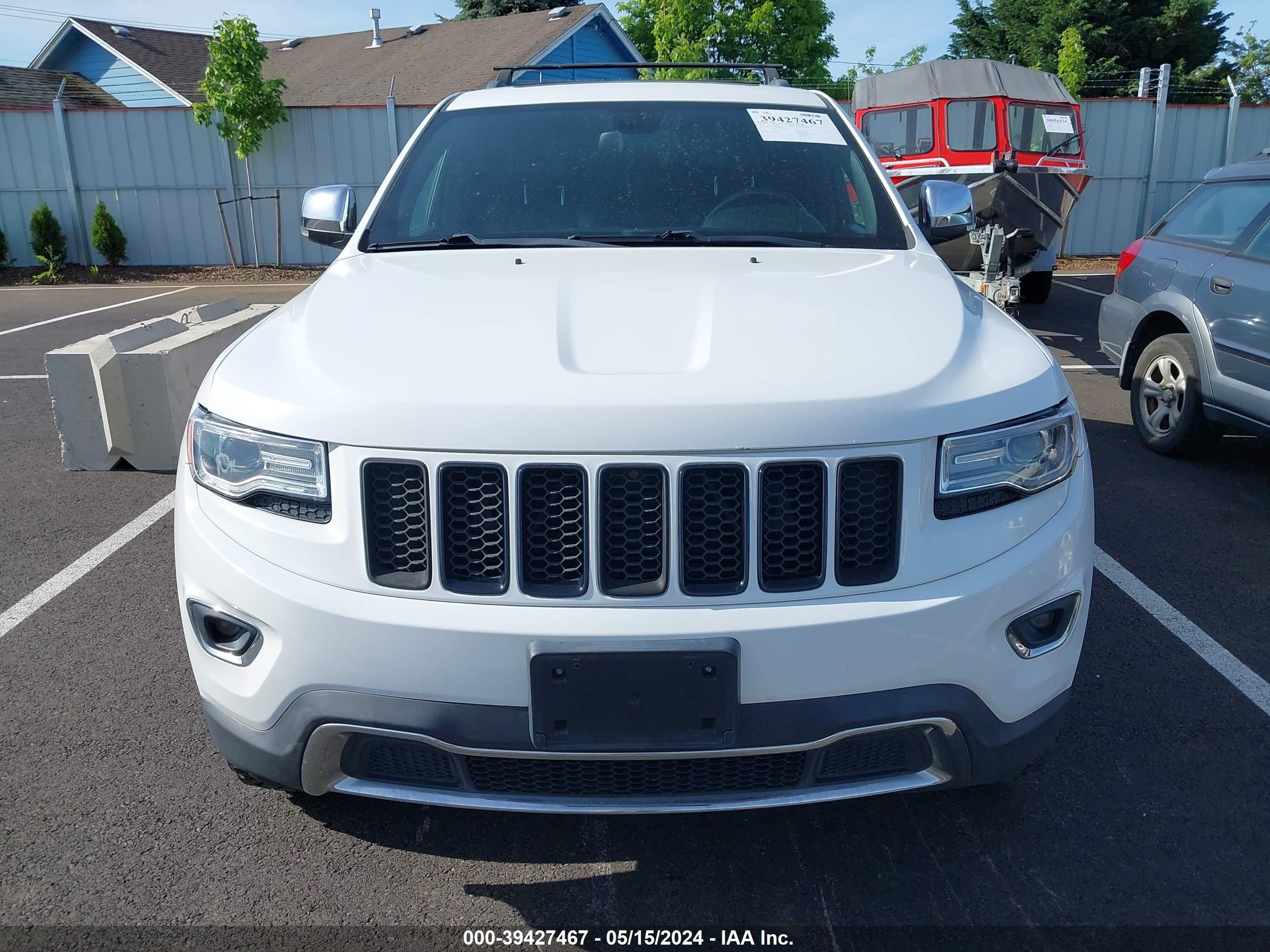 2014 Jeep Grand Cherokee Limited vin: 1C4RJFBM1EC408651