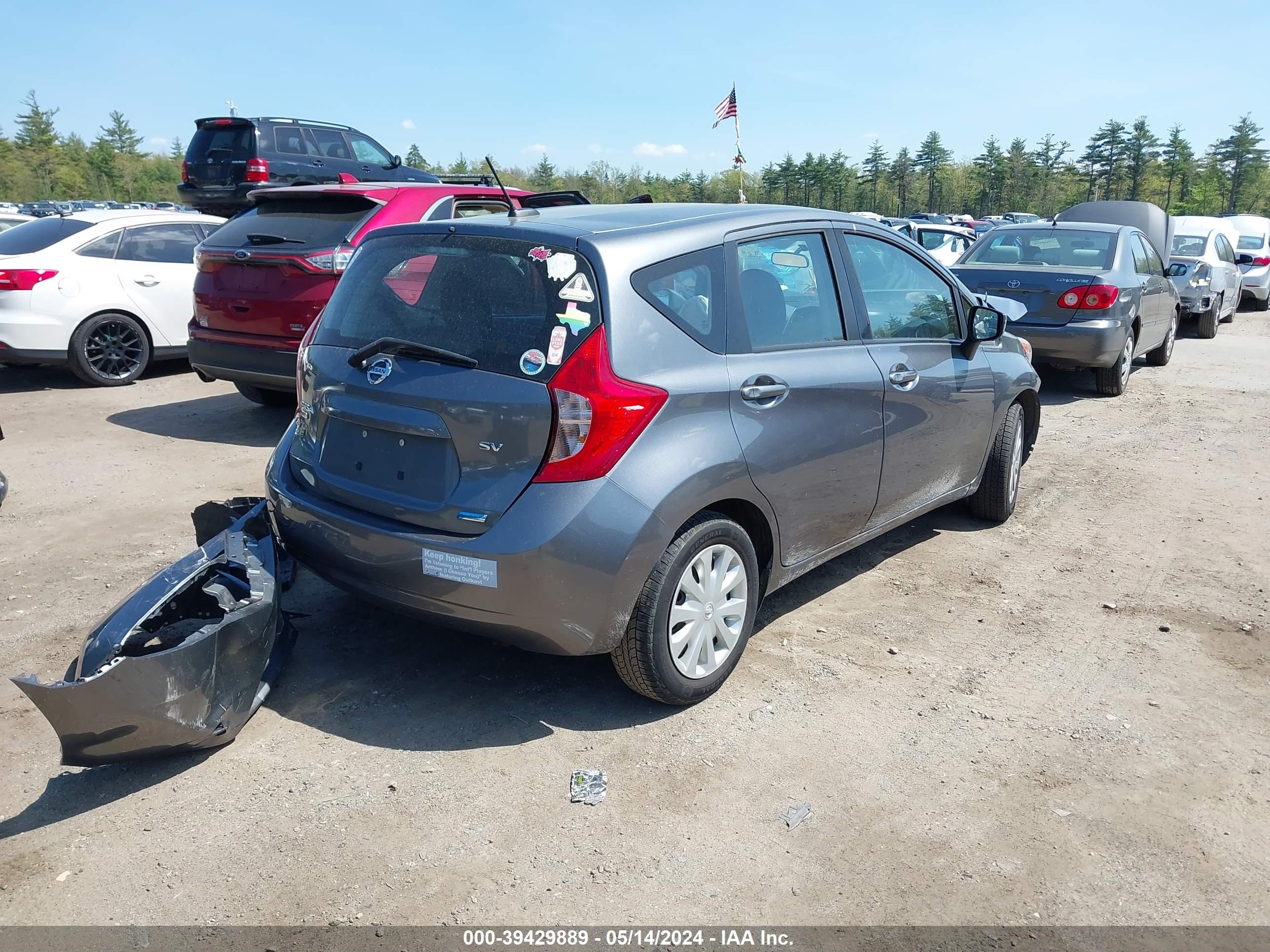 2016 Nissan Versa Note S (Sr)/S Plus/Sl/Sr/Sv vin: 3N1CE2CP8GL391871