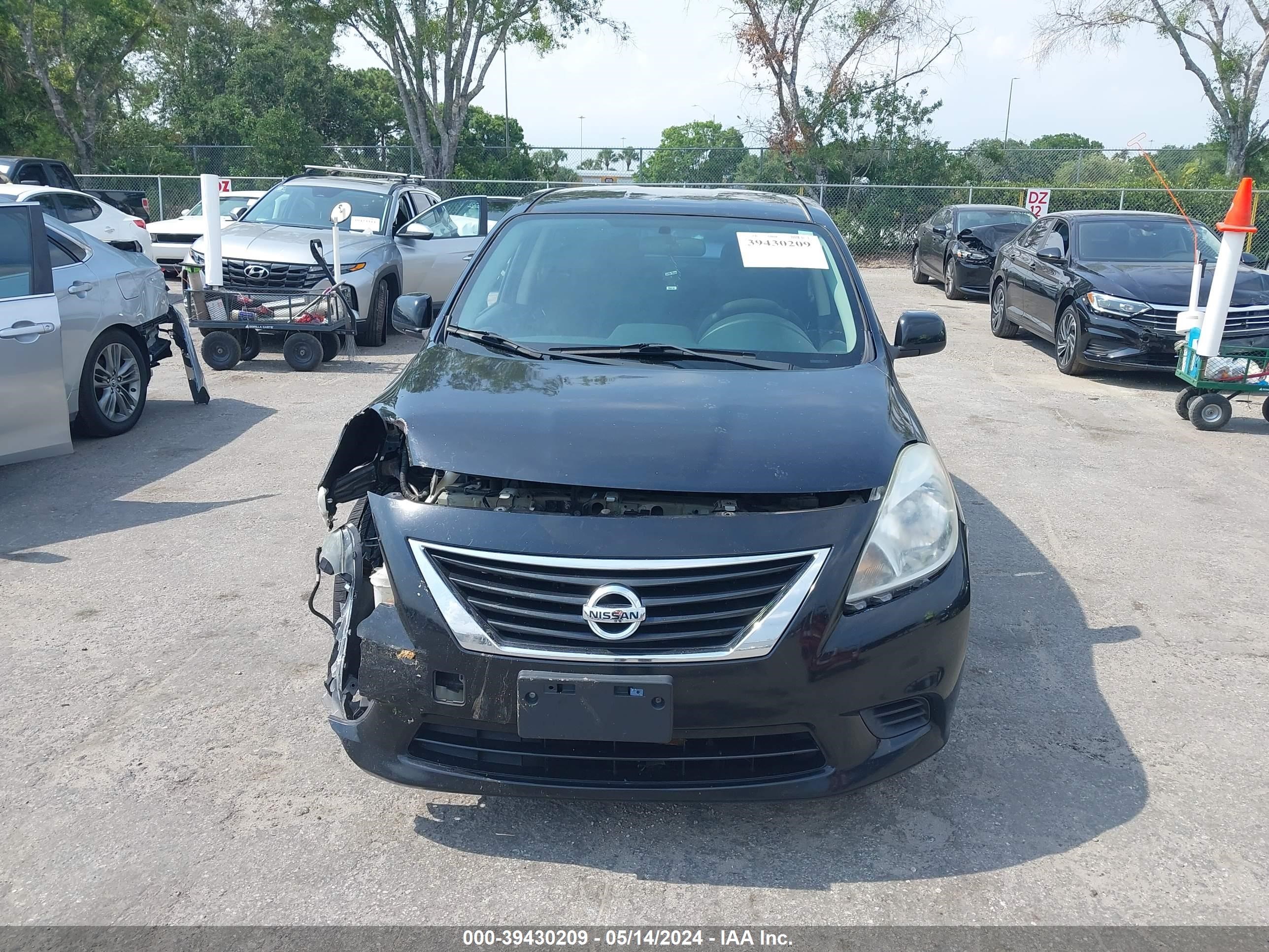 2014 Nissan Versa 1.6 Sv vin: 3N1CN7AP3EK438811