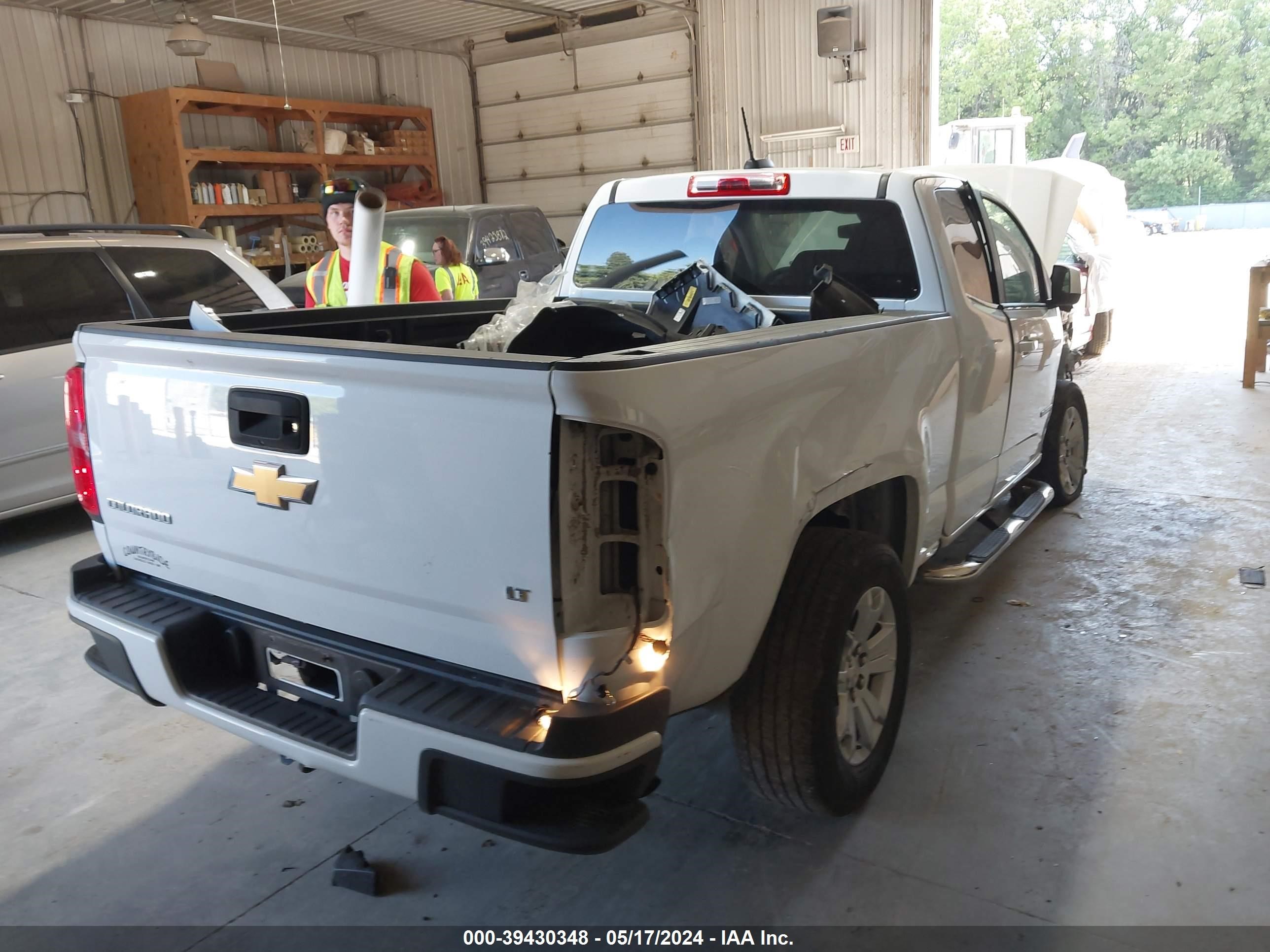 2018 Chevrolet Colorado Lt vin: 1GCHSCEA8J1237363