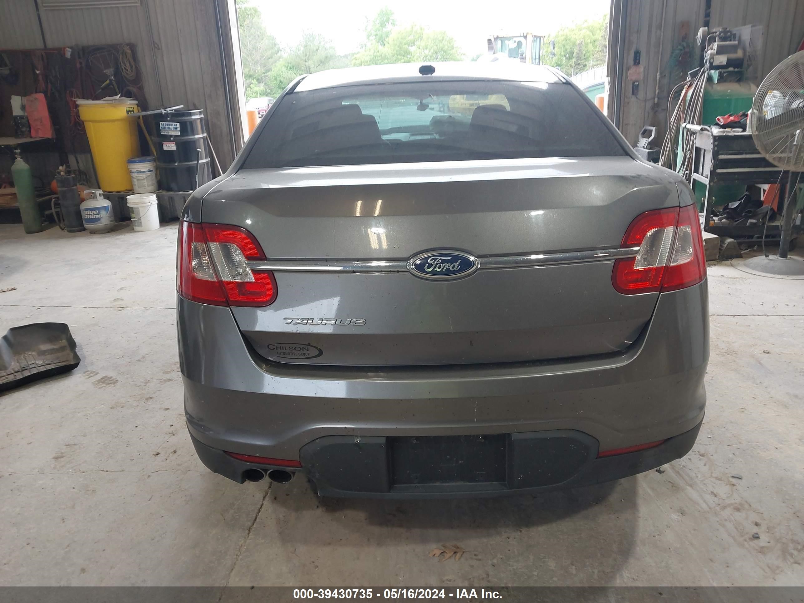 2012 Ford Taurus Se vin: 1FAHP2DW4CG118725