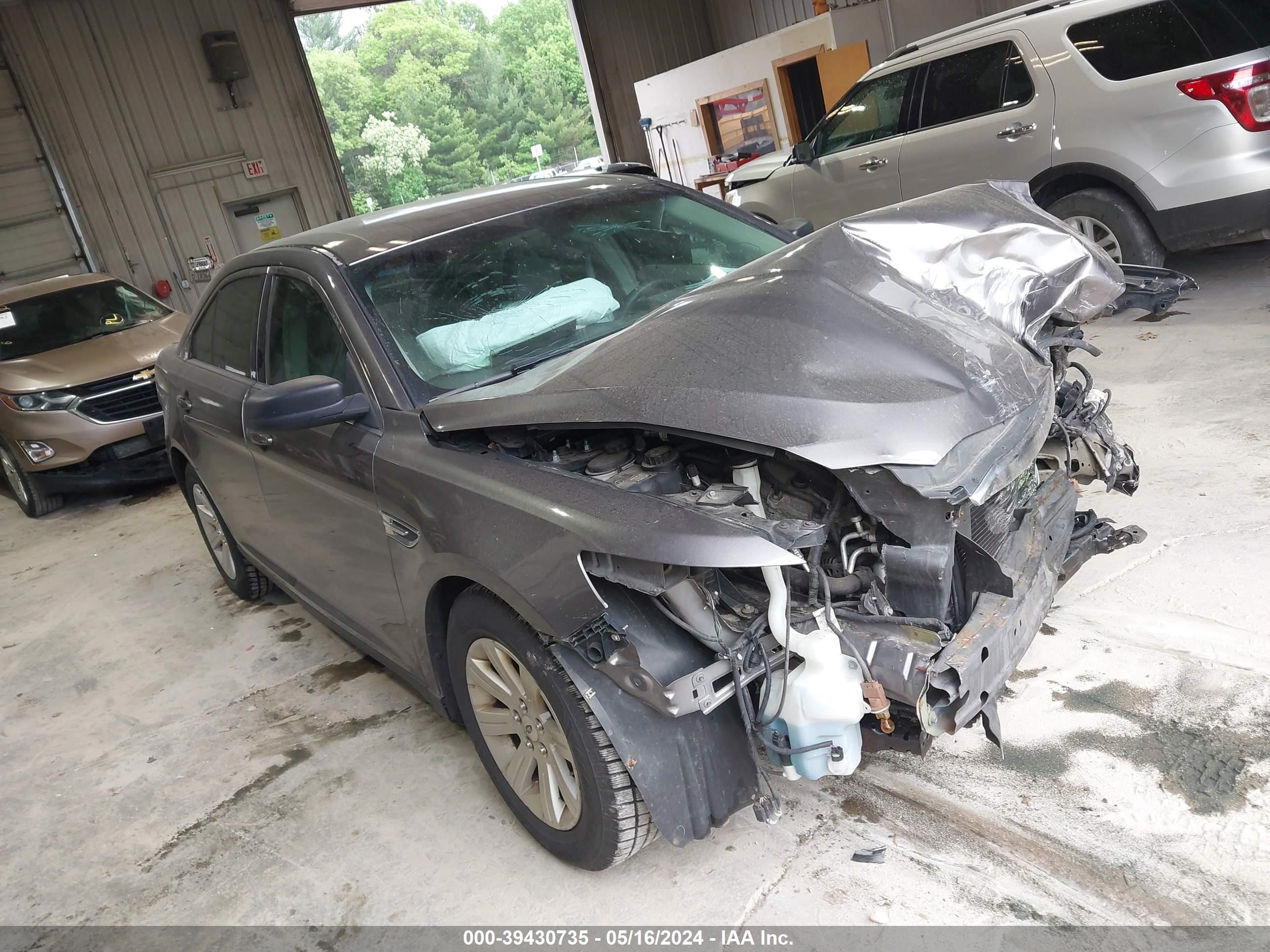 2012 Ford Taurus Se vin: 1FAHP2DW4CG118725