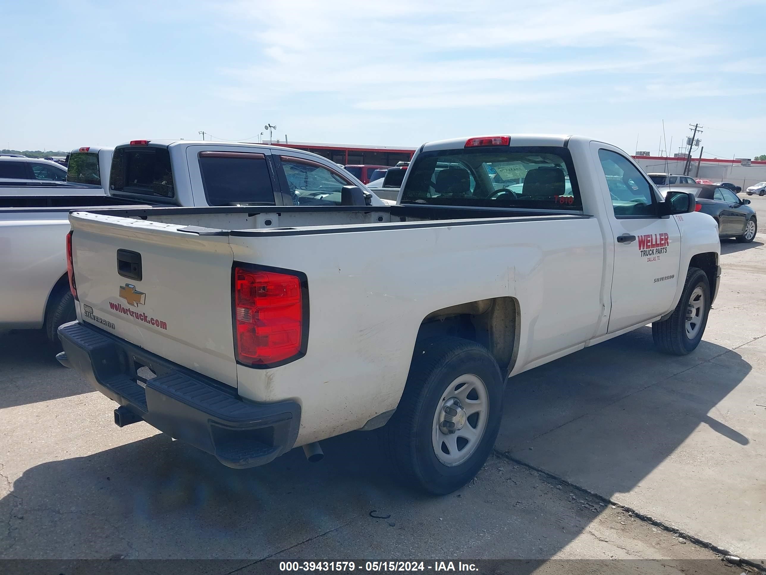 2014 Chevrolet Silverado 1500 Work Truck 1Wt vin: 1GCNCPEH2EZ392471