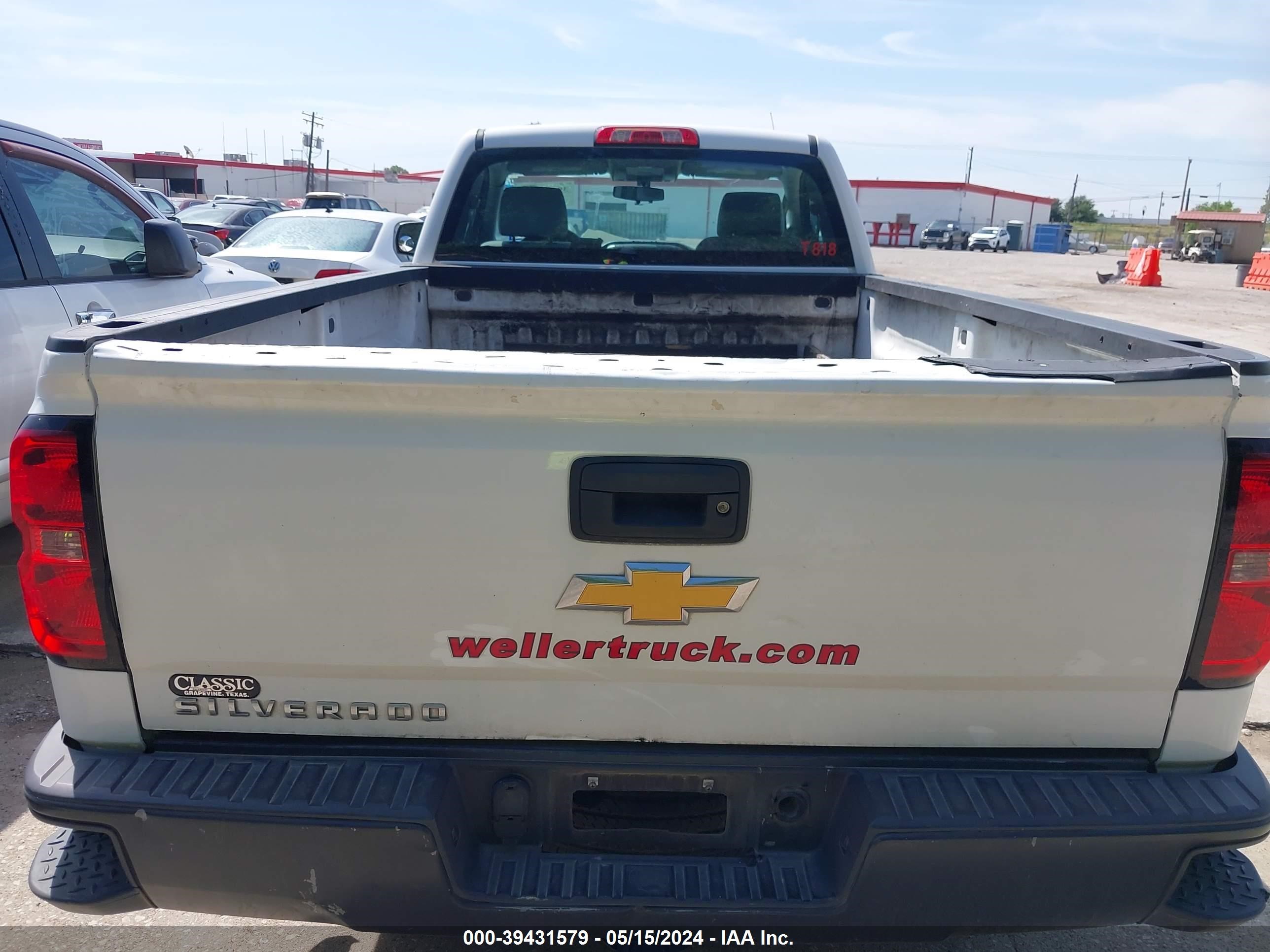 2014 Chevrolet Silverado 1500 Work Truck 1Wt vin: 1GCNCPEH2EZ392471