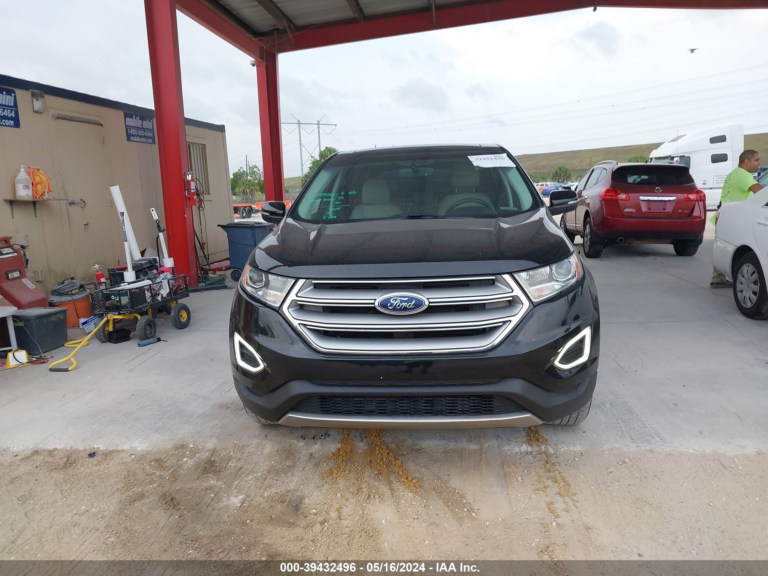 2017 Ford Edge Titanium vin: 2FMPK3K91HBB21017