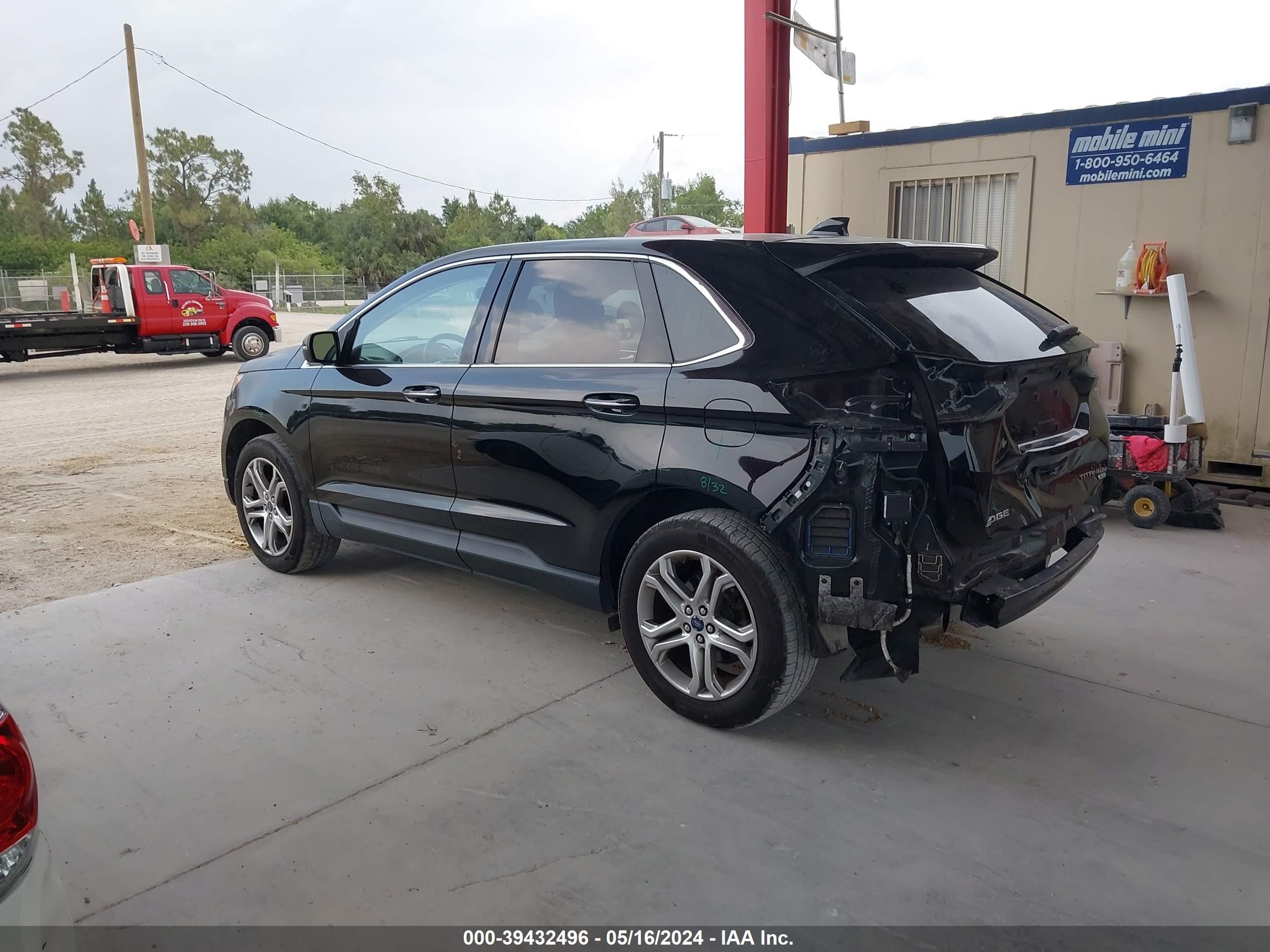 2017 Ford Edge Titanium vin: 2FMPK3K91HBB21017