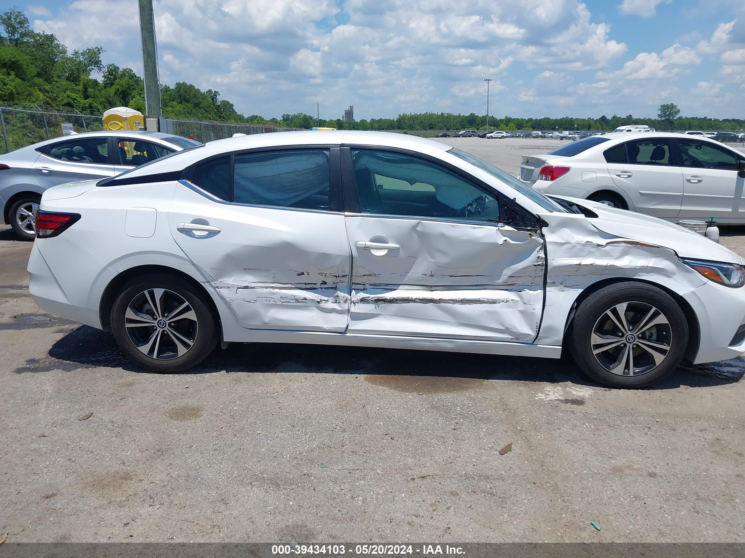 2020 Nissan Sentra Sv Xtronic Cvt vin: 3N1AB8CV7LY310292