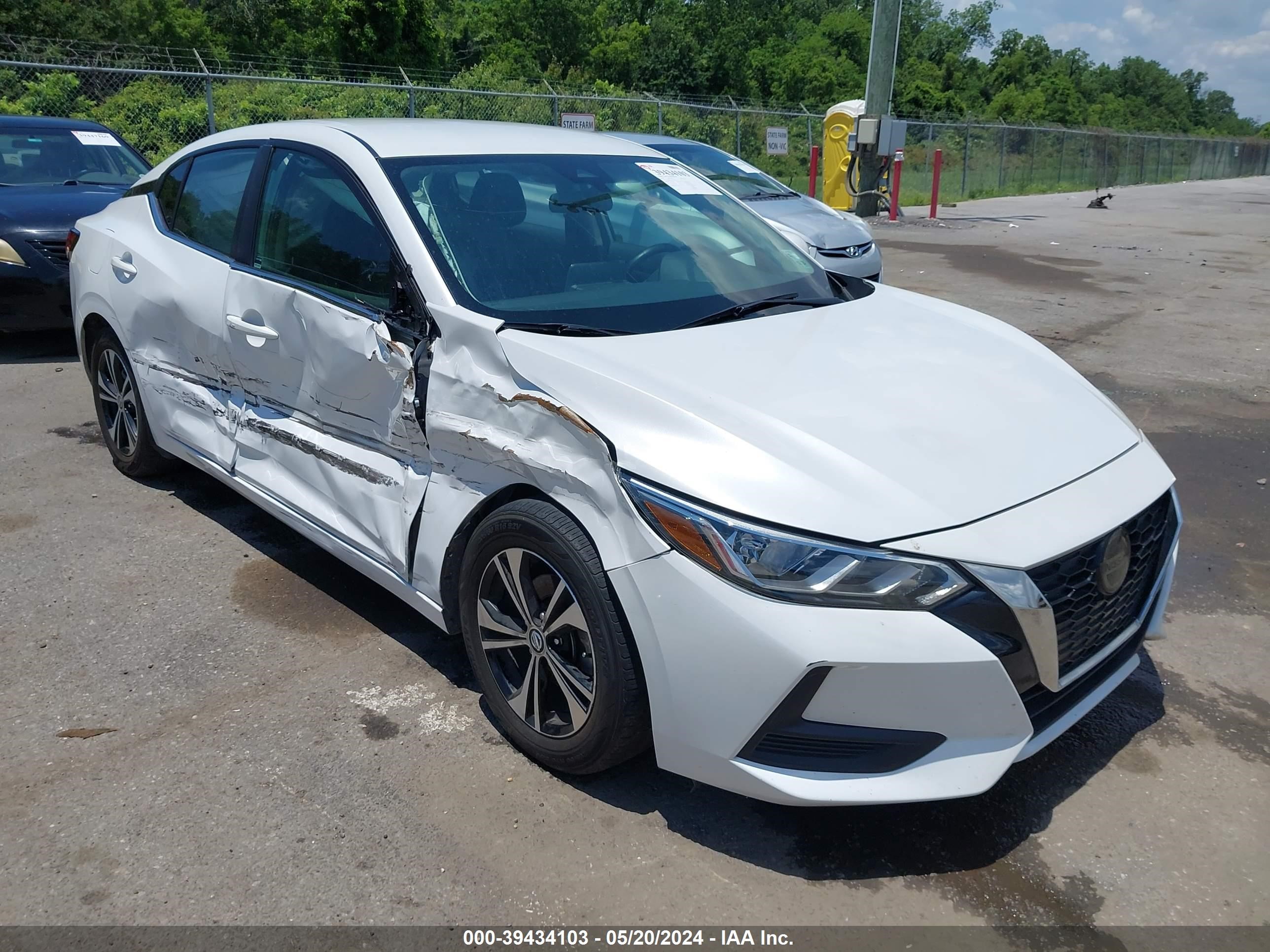 2020 Nissan Sentra Sv Xtronic Cvt vin: 3N1AB8CV7LY310292