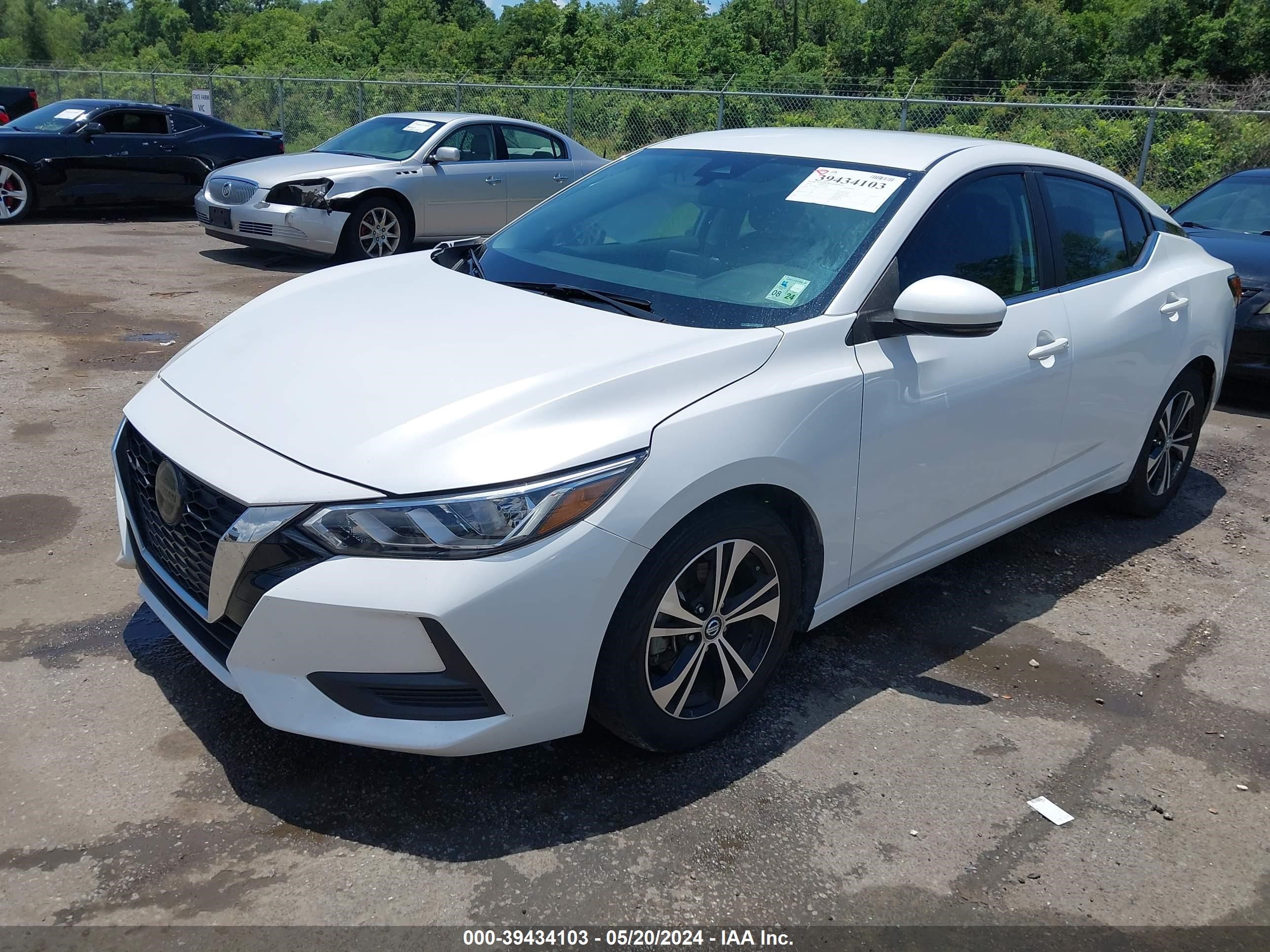 2020 Nissan Sentra Sv Xtronic Cvt vin: 3N1AB8CV7LY310292