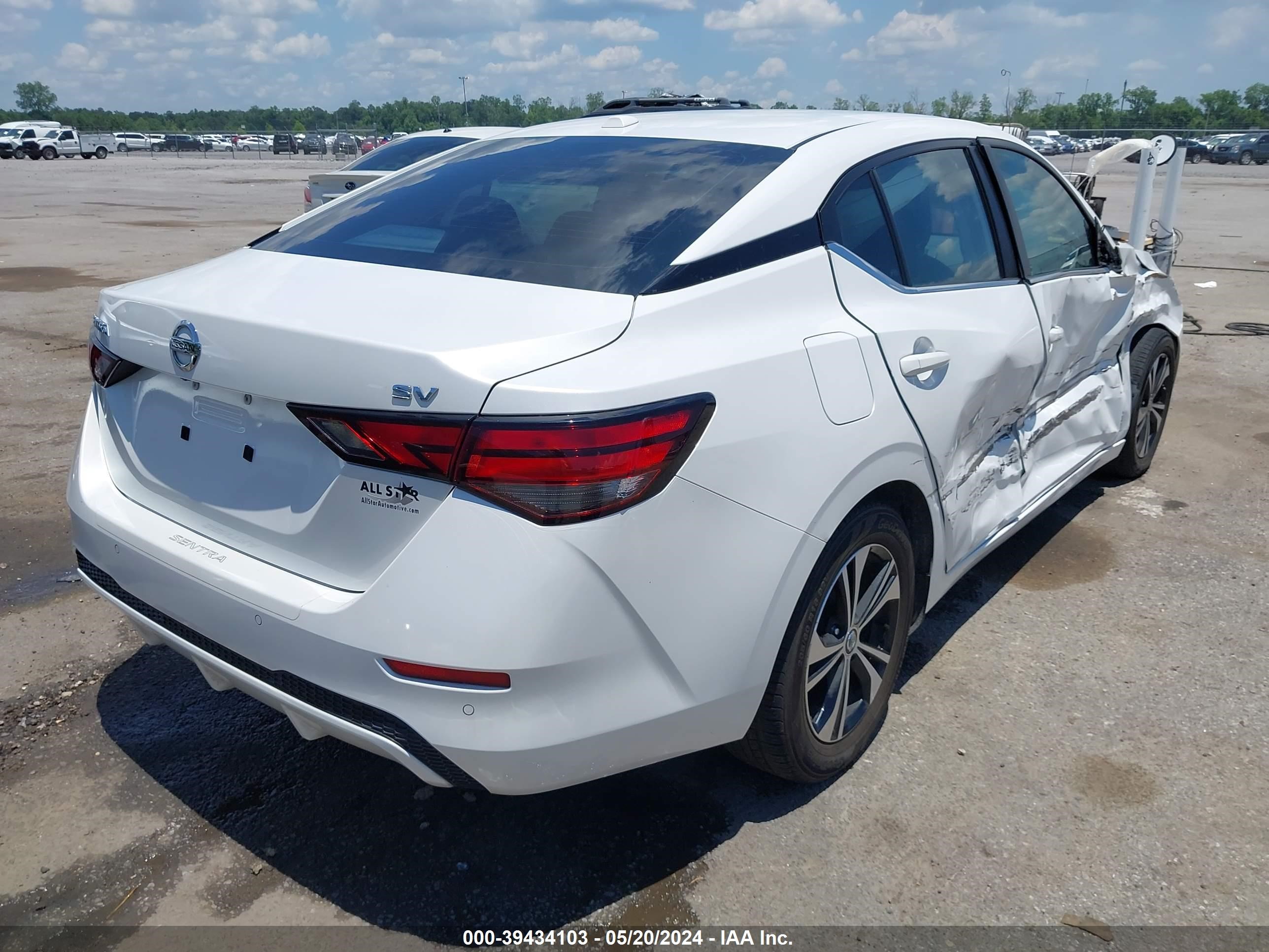 2020 Nissan Sentra Sv Xtronic Cvt vin: 3N1AB8CV7LY310292