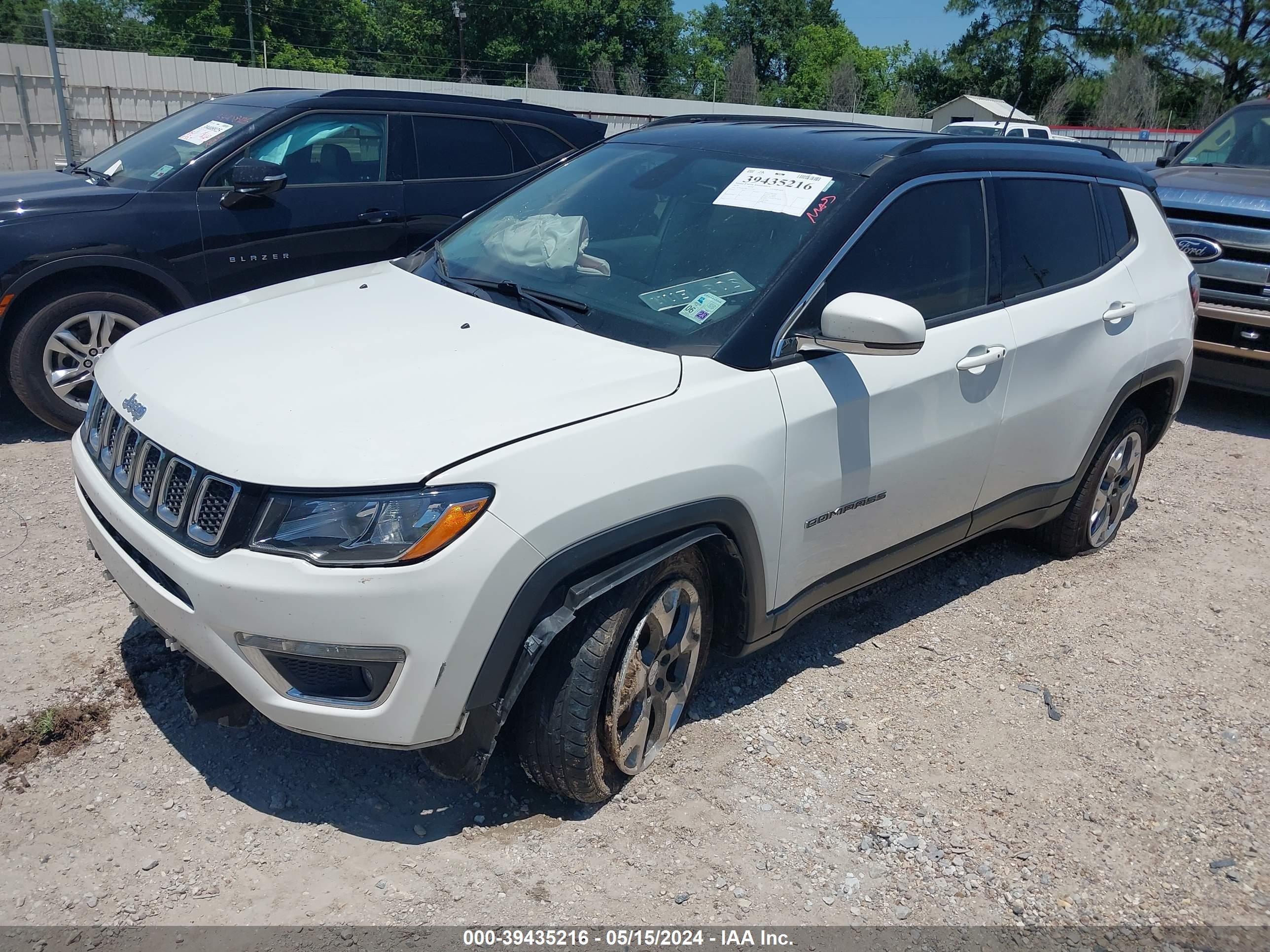 2020 Jeep Compass Limited 4X4 vin: 3C4NJDCB8LT123754