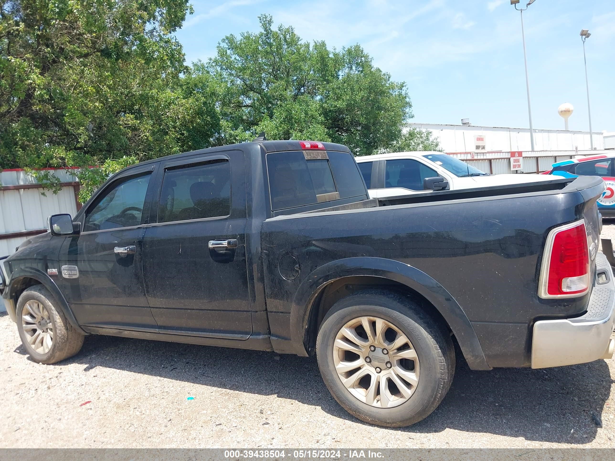 2013 Ram 1500 Laramie Longhorn Edition vin: 1C6RR7PT0DS619480