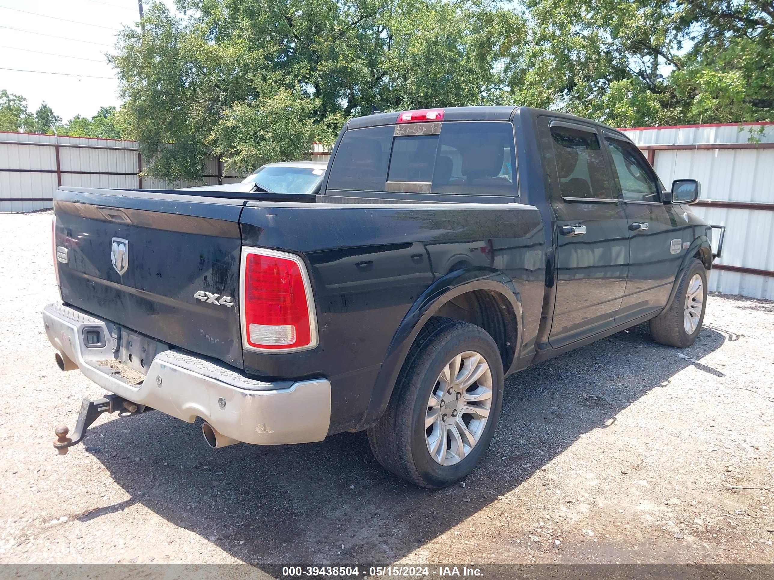 2013 Ram 1500 Laramie Longhorn Edition vin: 1C6RR7PT0DS619480